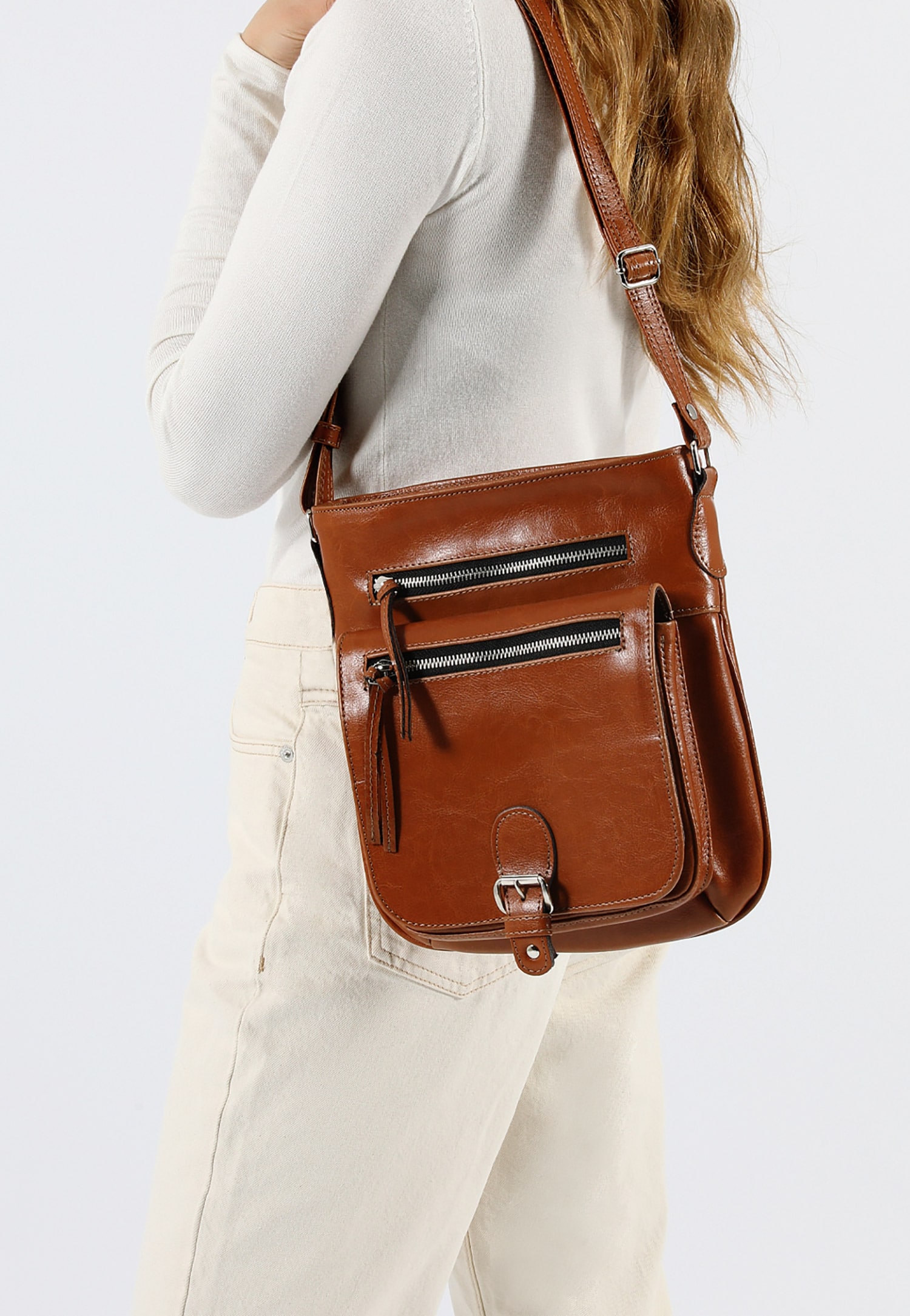 Brązowa torebka damska