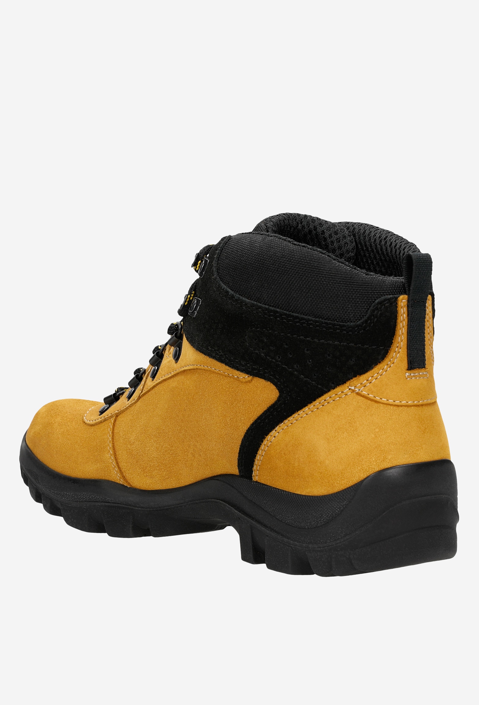 Czarne wysokie trzewiki trekkingowe