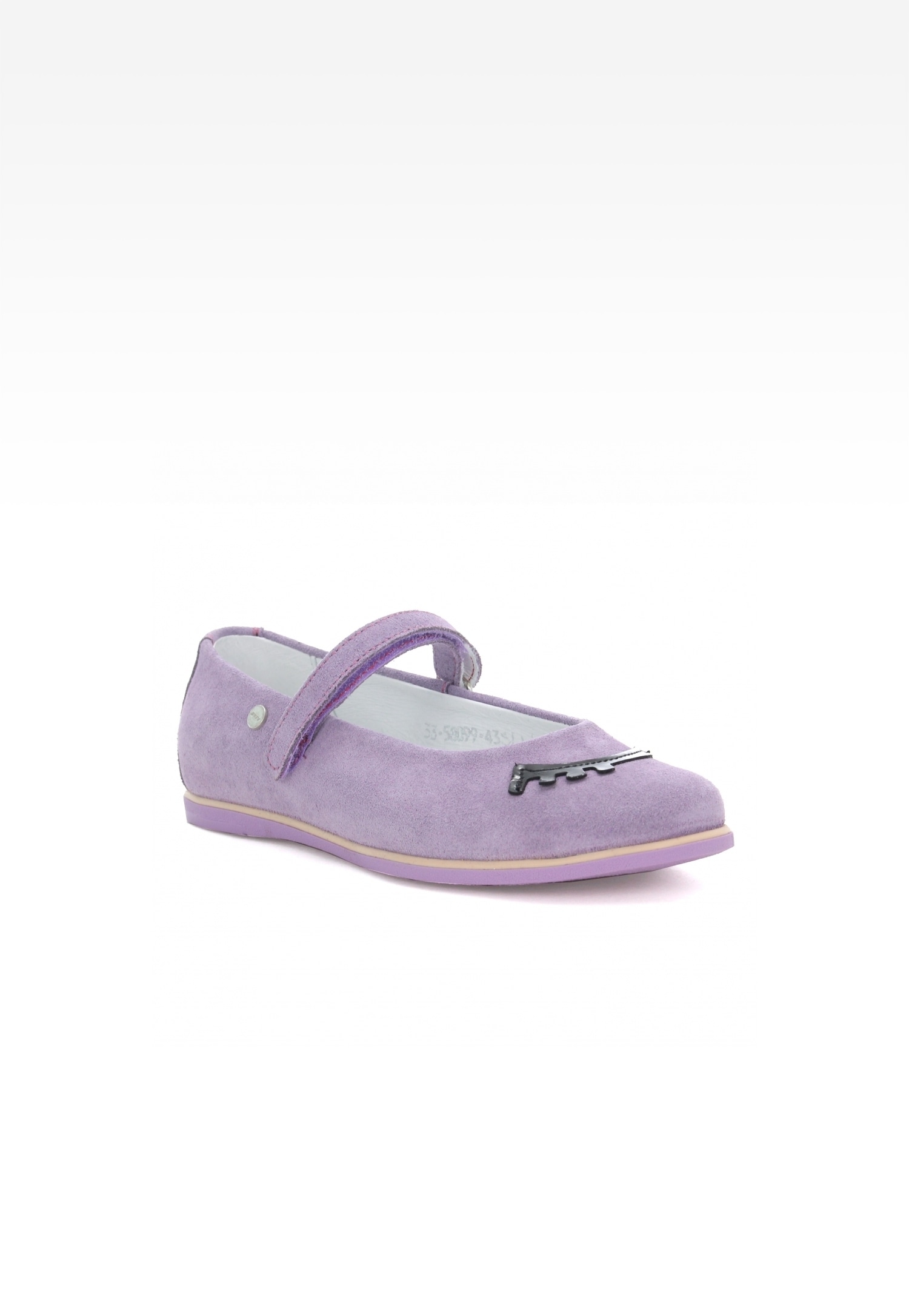 Wizytowe BARTEK W-58099/SLVX, dla dziewcząt, fioletowy