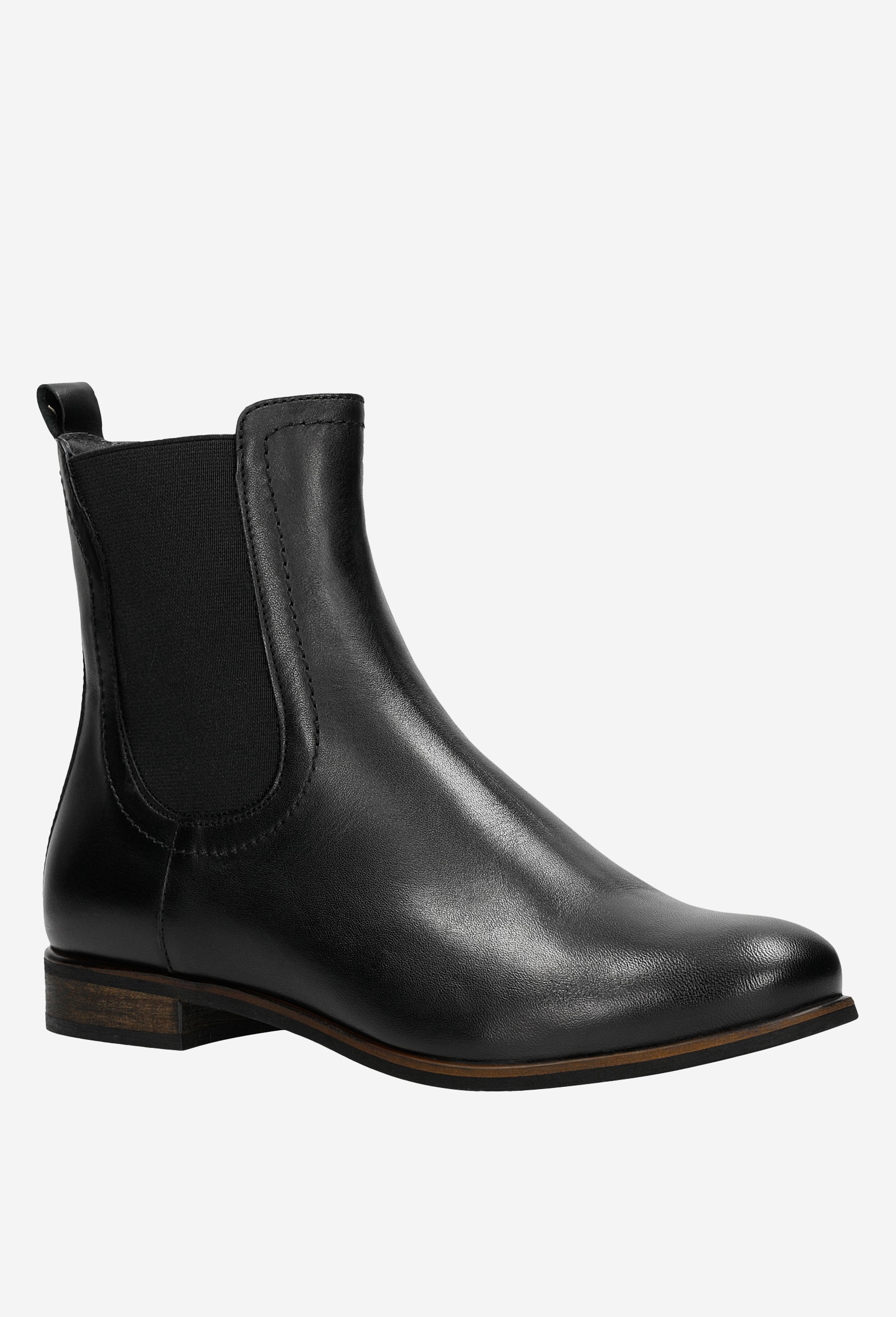 Czarne ocieplane sztyblety damskie z wysoką cholewką