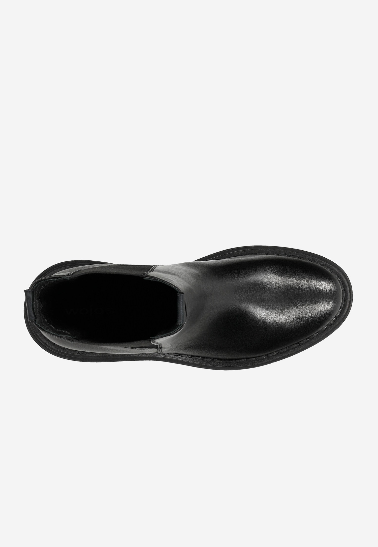 Czarne wysokie sztyblety damskie ze skóry licowej