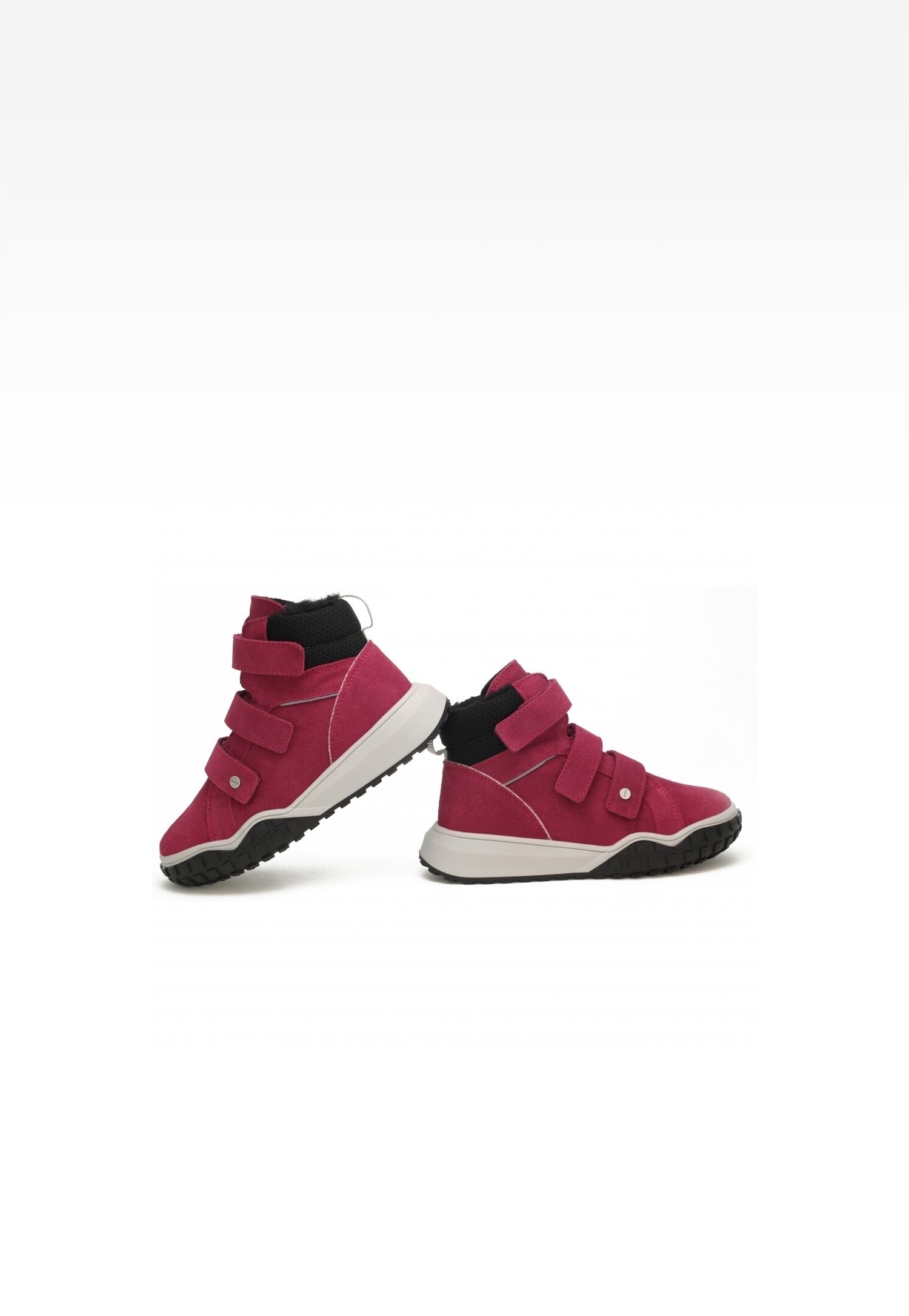 Trzewiki ocieplane BARTEK 17287002, dla dziewcząt, ciemno różowy