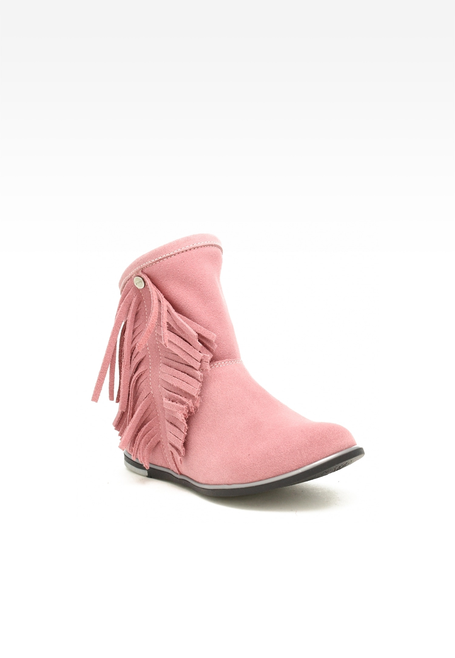 Botki BARTEK 14233017, dla dziewcząt, szary