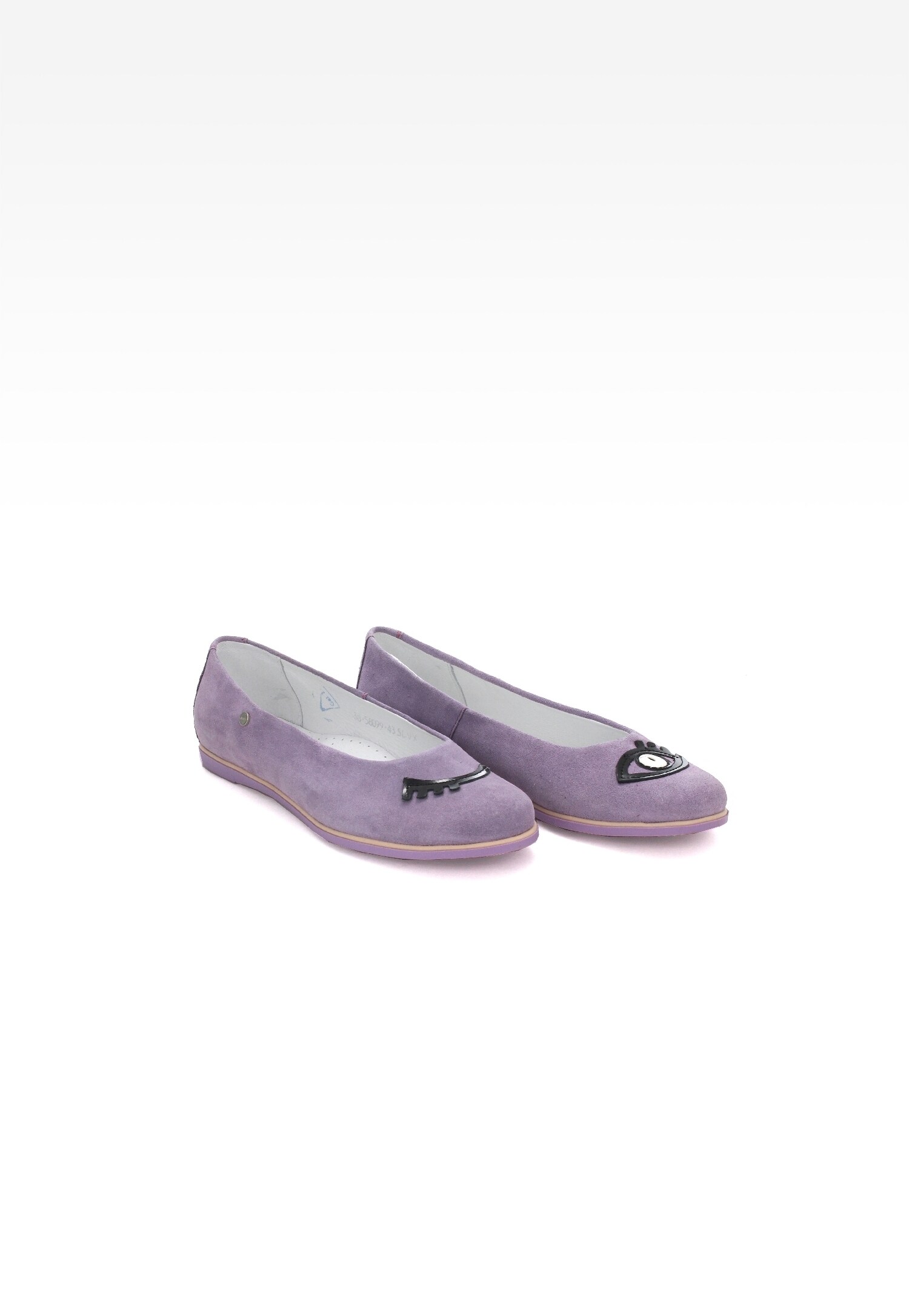 Wizytowe BARTEK W-58099/SLVX, dla dziewcząt, fioletowy