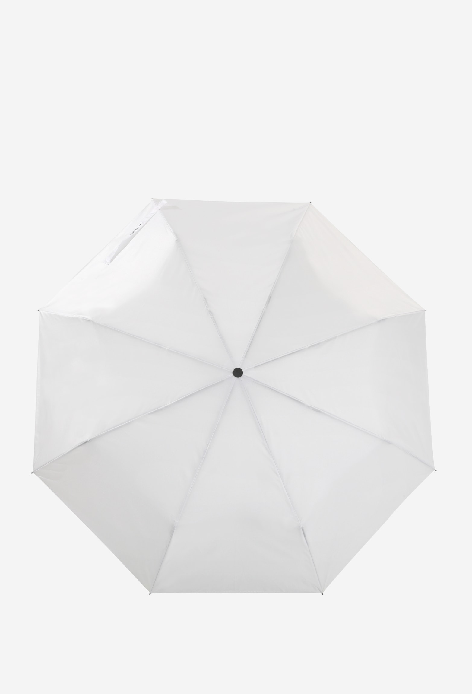 Biały składany parasol