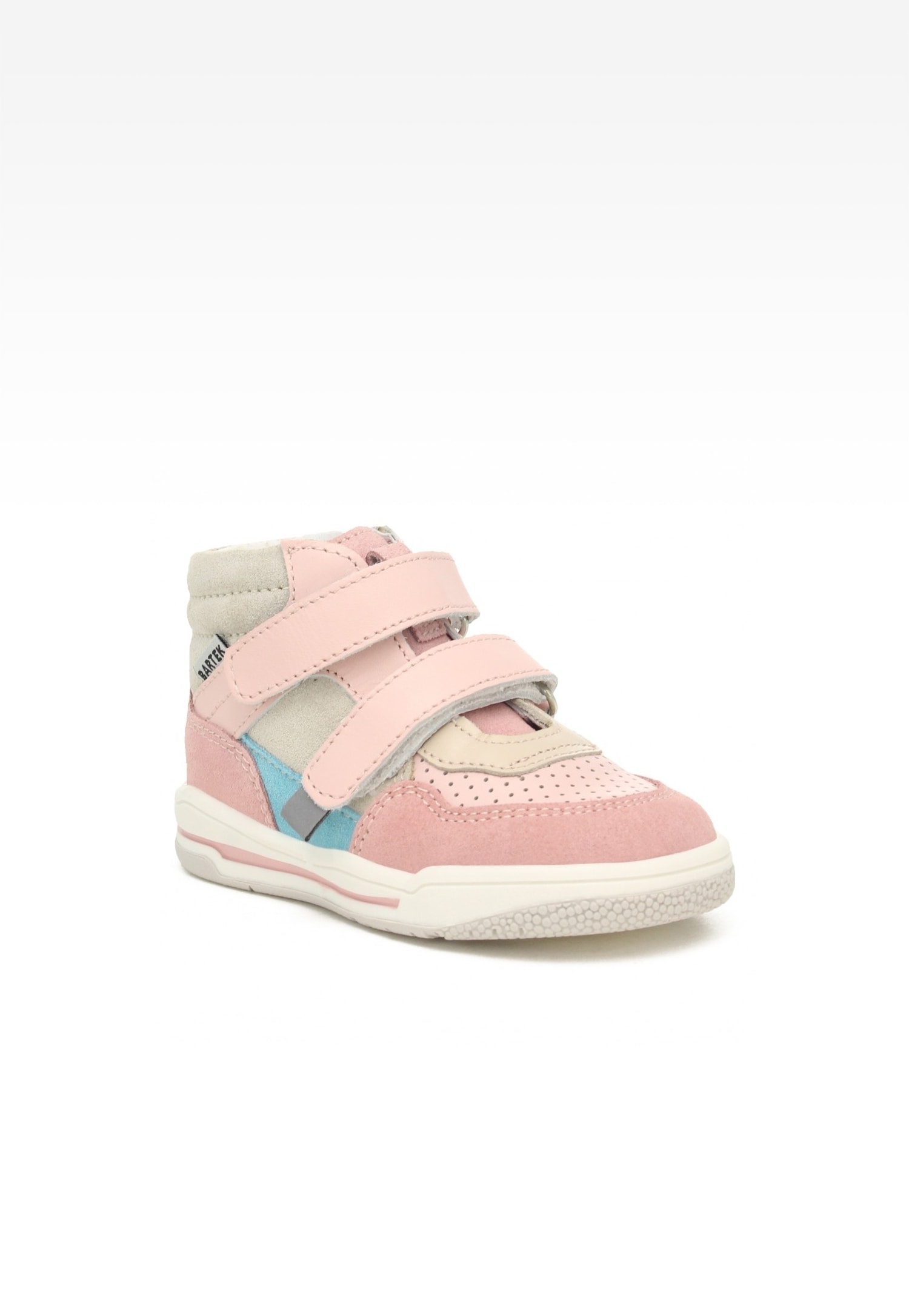 Trzewiki BARTEK 116150-03, dla dziewcząt, różowo-beżowy