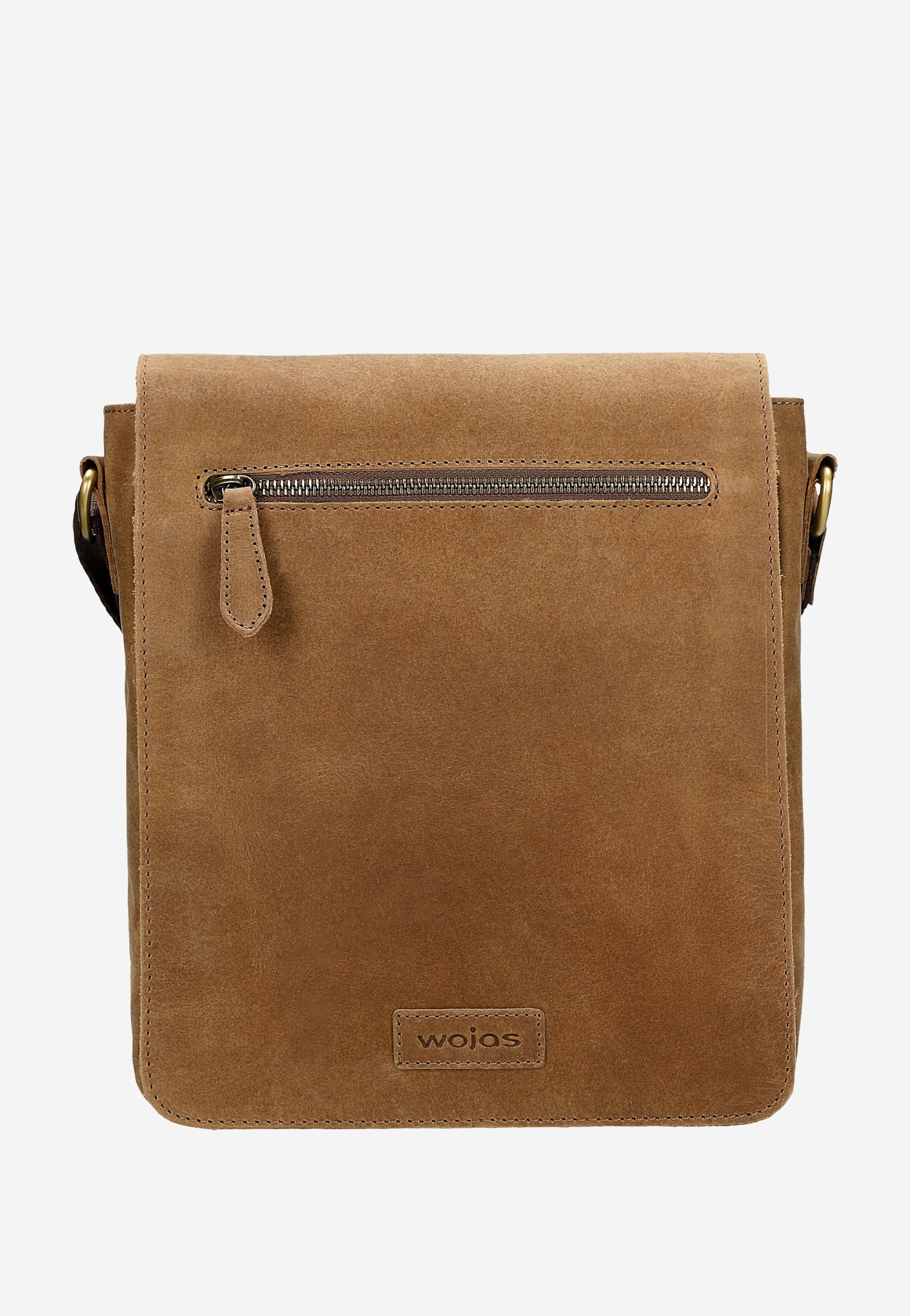 Mała torba męska na ramię ze skóry crazy horse