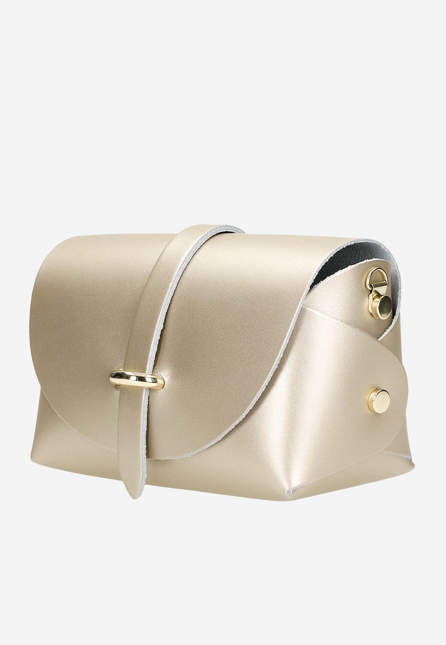 Mała czerwona torebka damska na łańcuszku