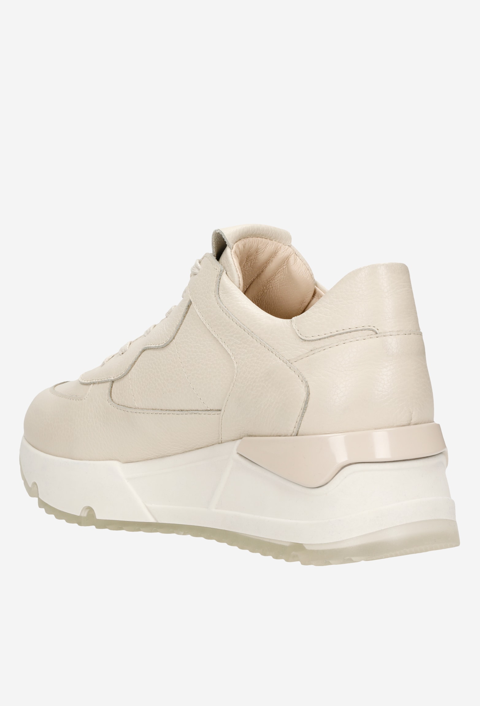 Czarne skórzane sneakersy damskie