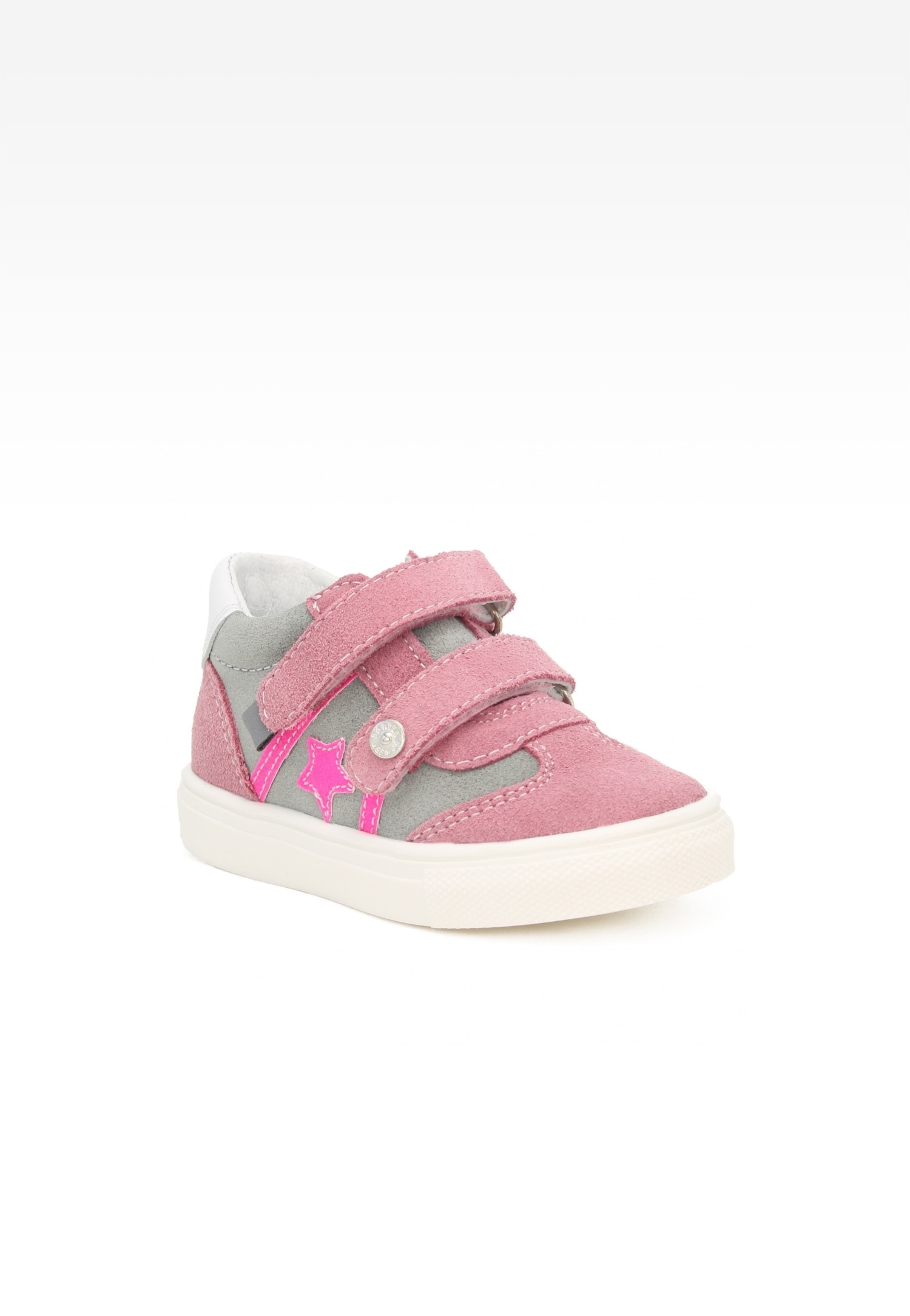 Sneakers BARTEK 114300-10, dla dziewcząt, różowy