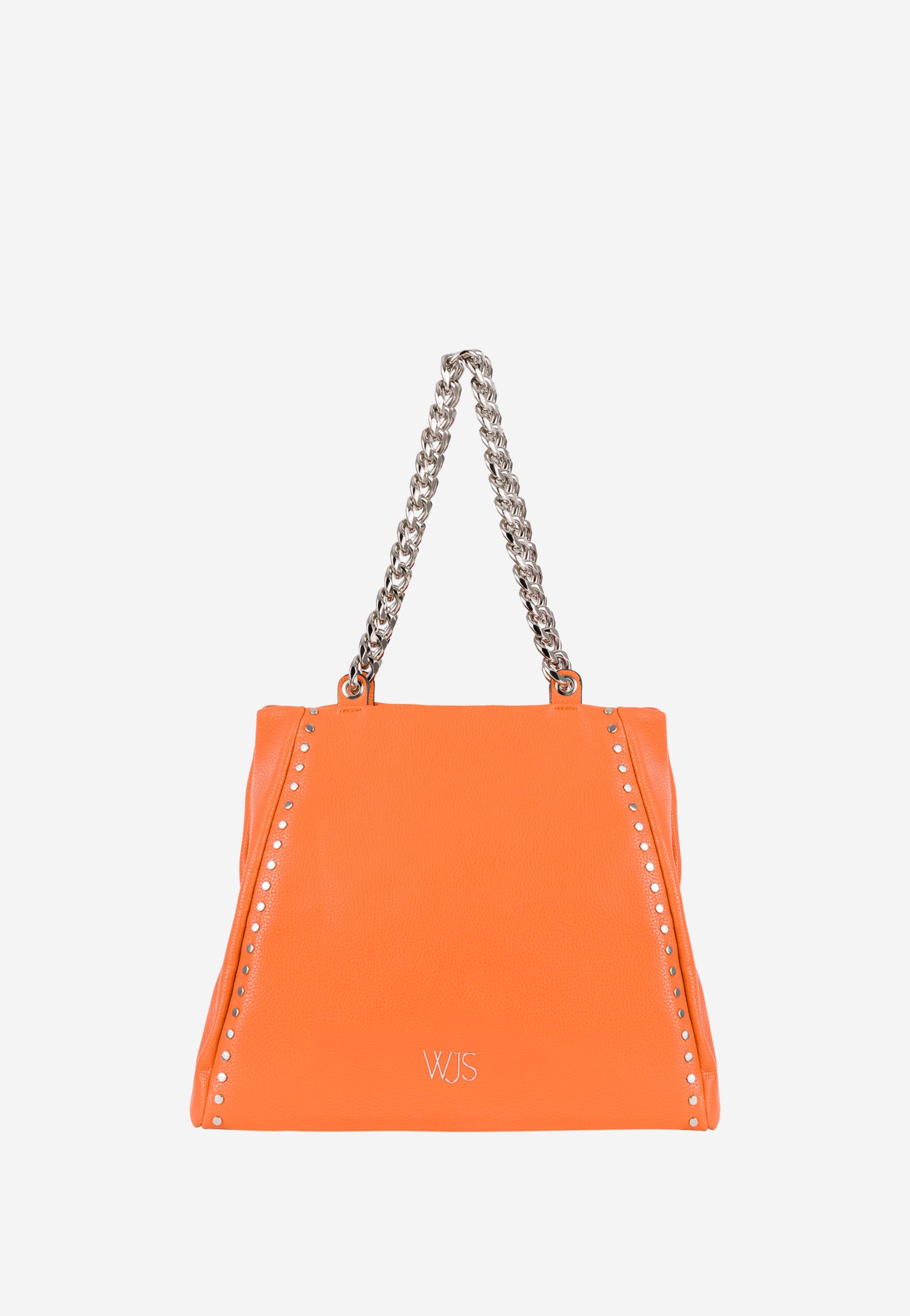 WJS pojemna torebka damska w kolorze pomarańczowym