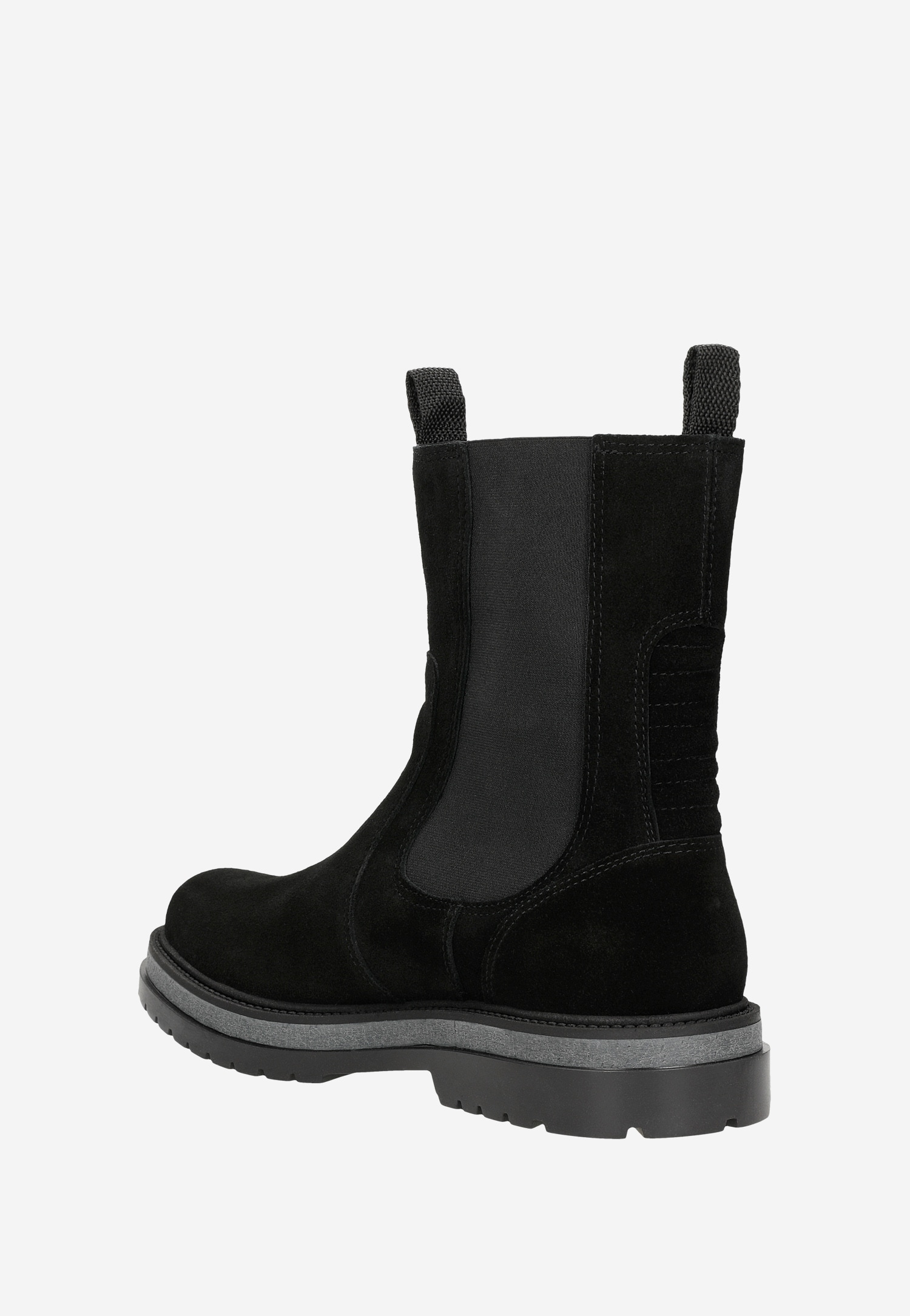 Ciemnobrązowe wysokie sztyblety męskie