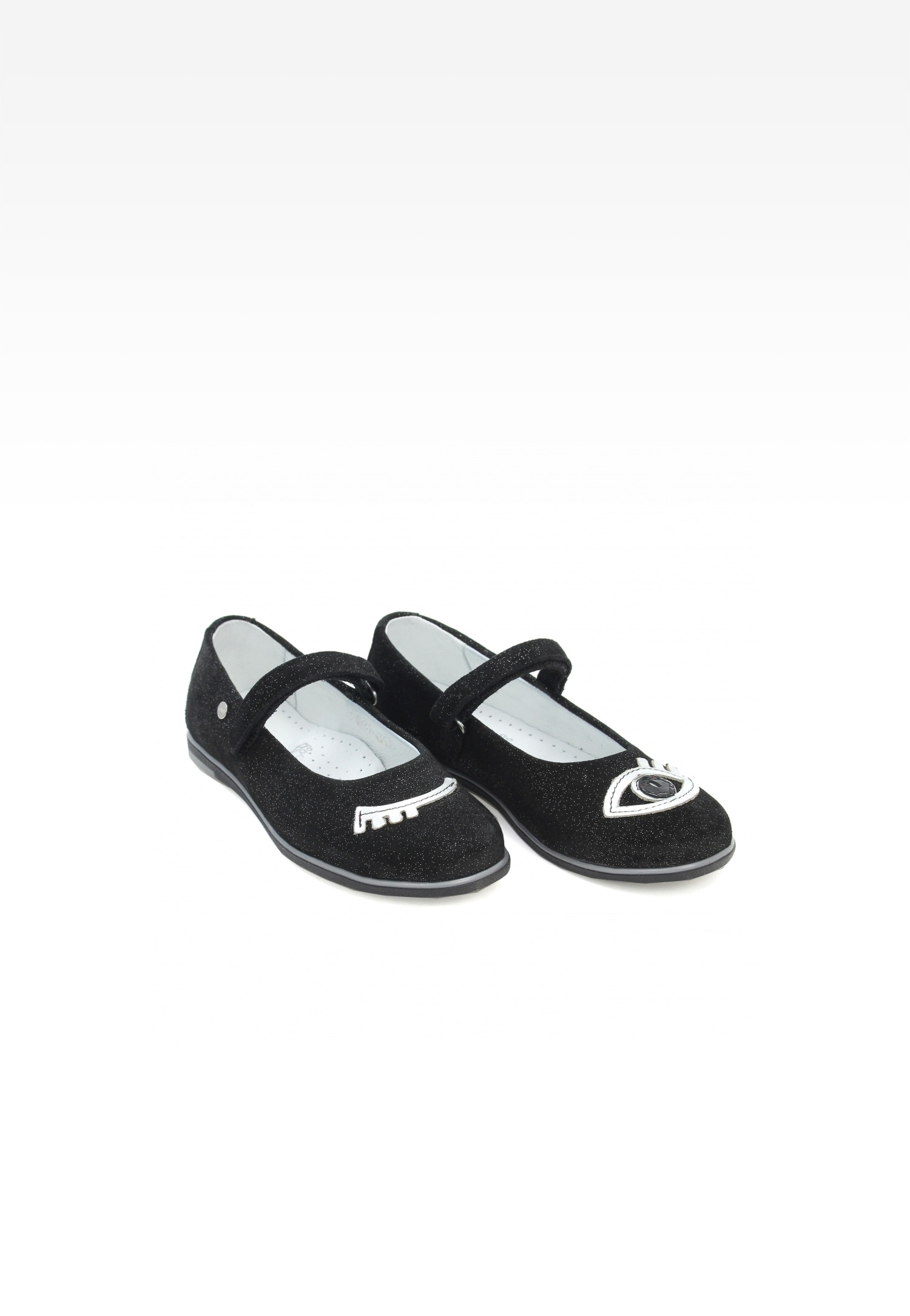 Wizytowe BARTEK W-68099/SZ/BIE, dla dziewcząt, czarny