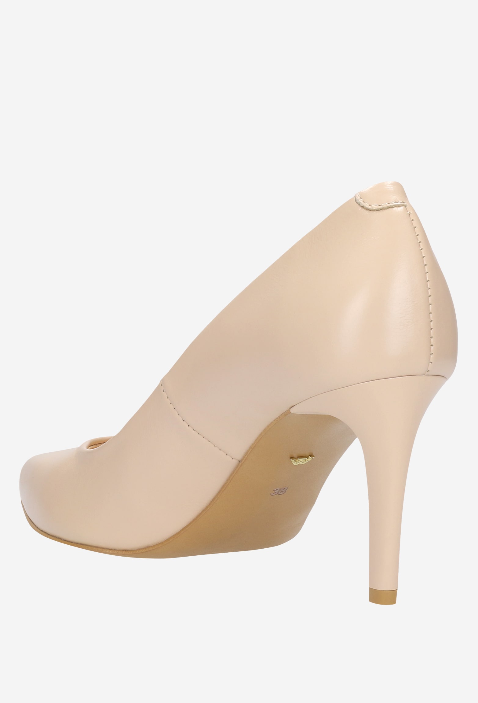 Beżowe czółenka damskie