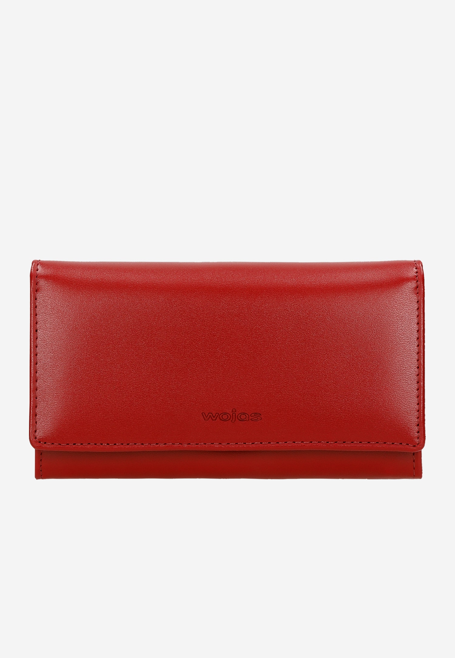 Czerwony damski portfel