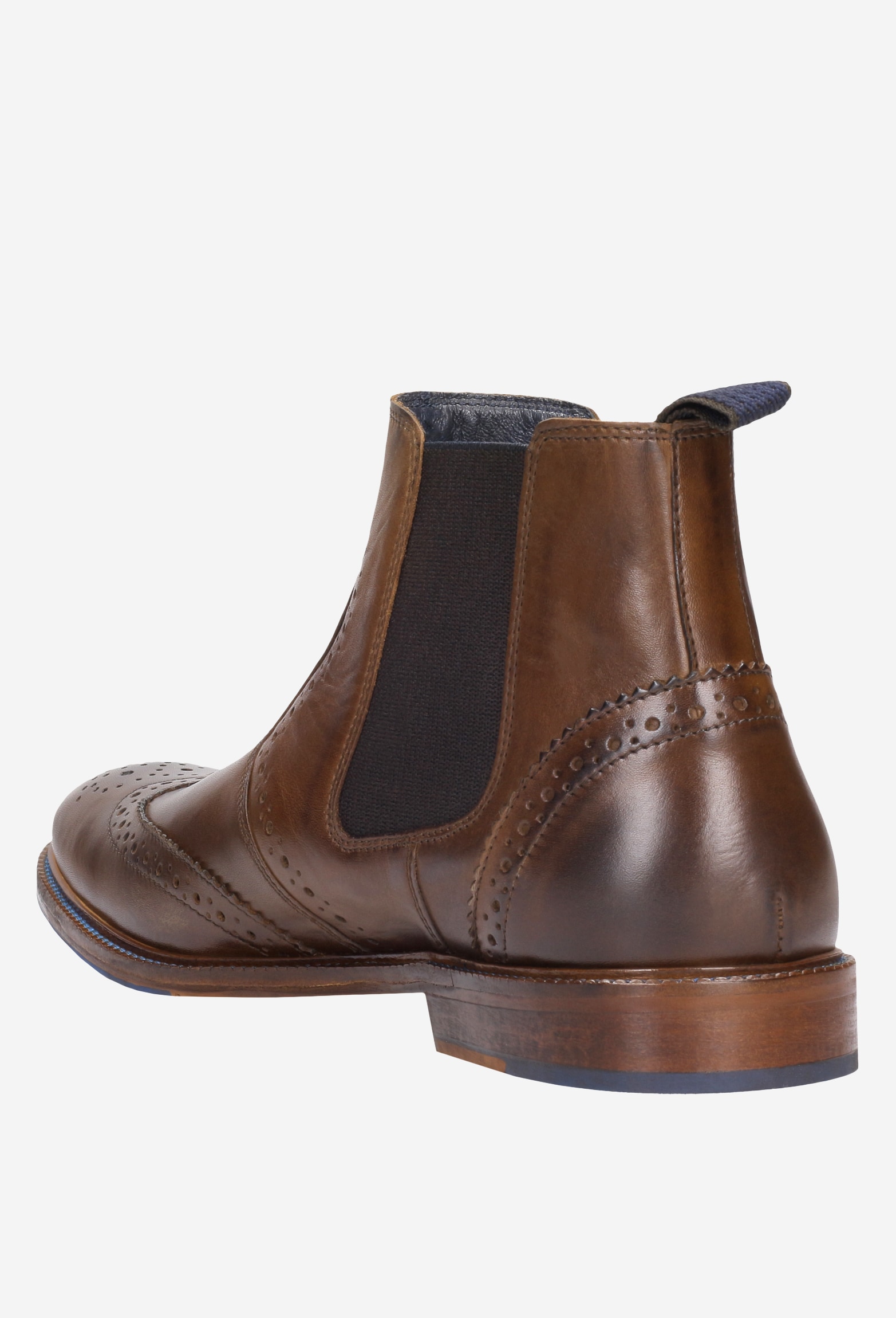 Brązowe botki męskie