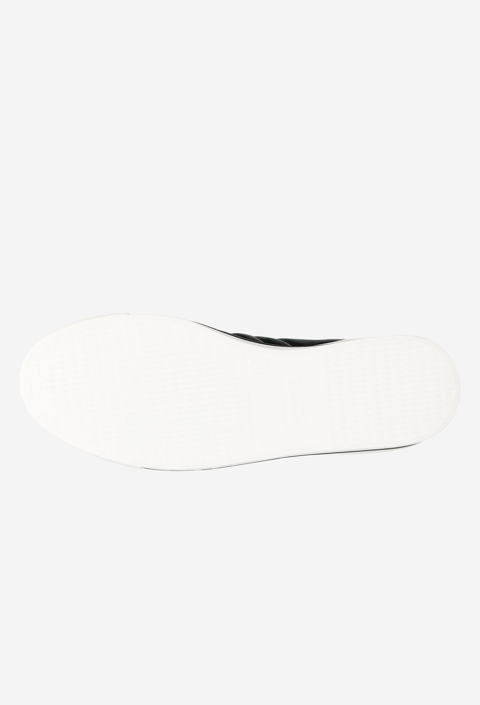 Białe trampki damskie ze skóry licowej