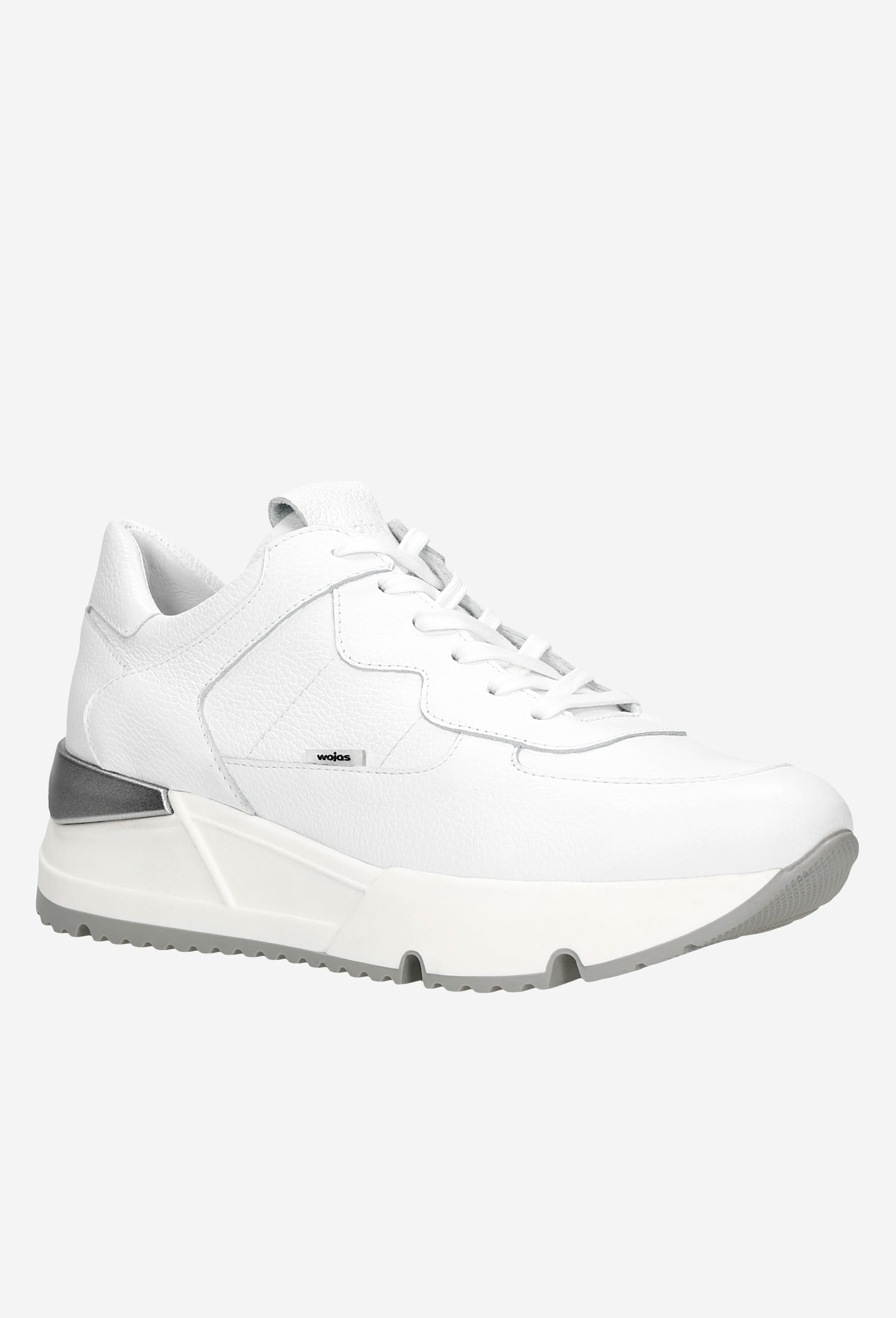 Czarne skórzane sneakersy damskie