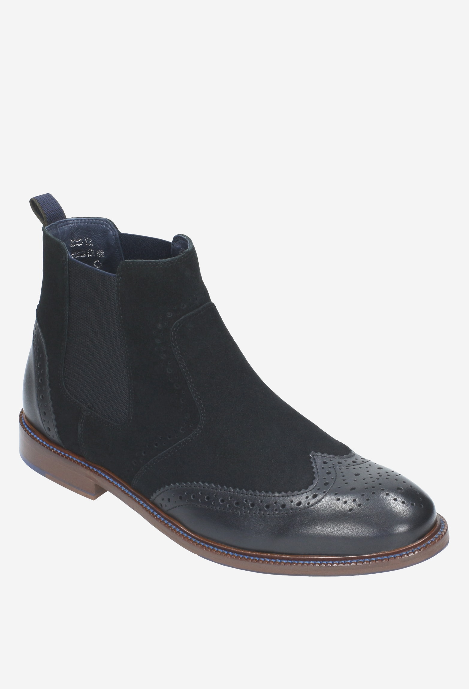 Czarne botki męskie