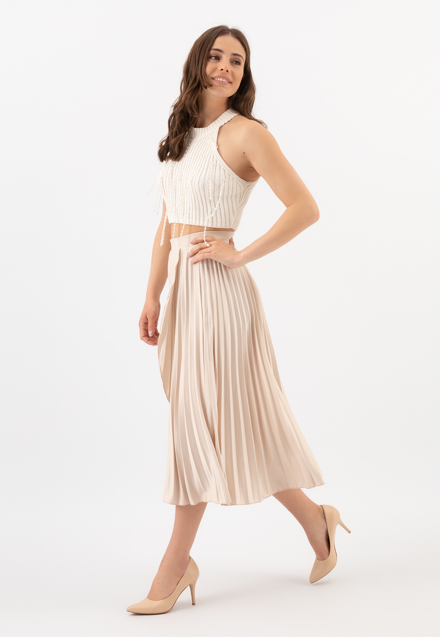 Czarne czółenka damskie