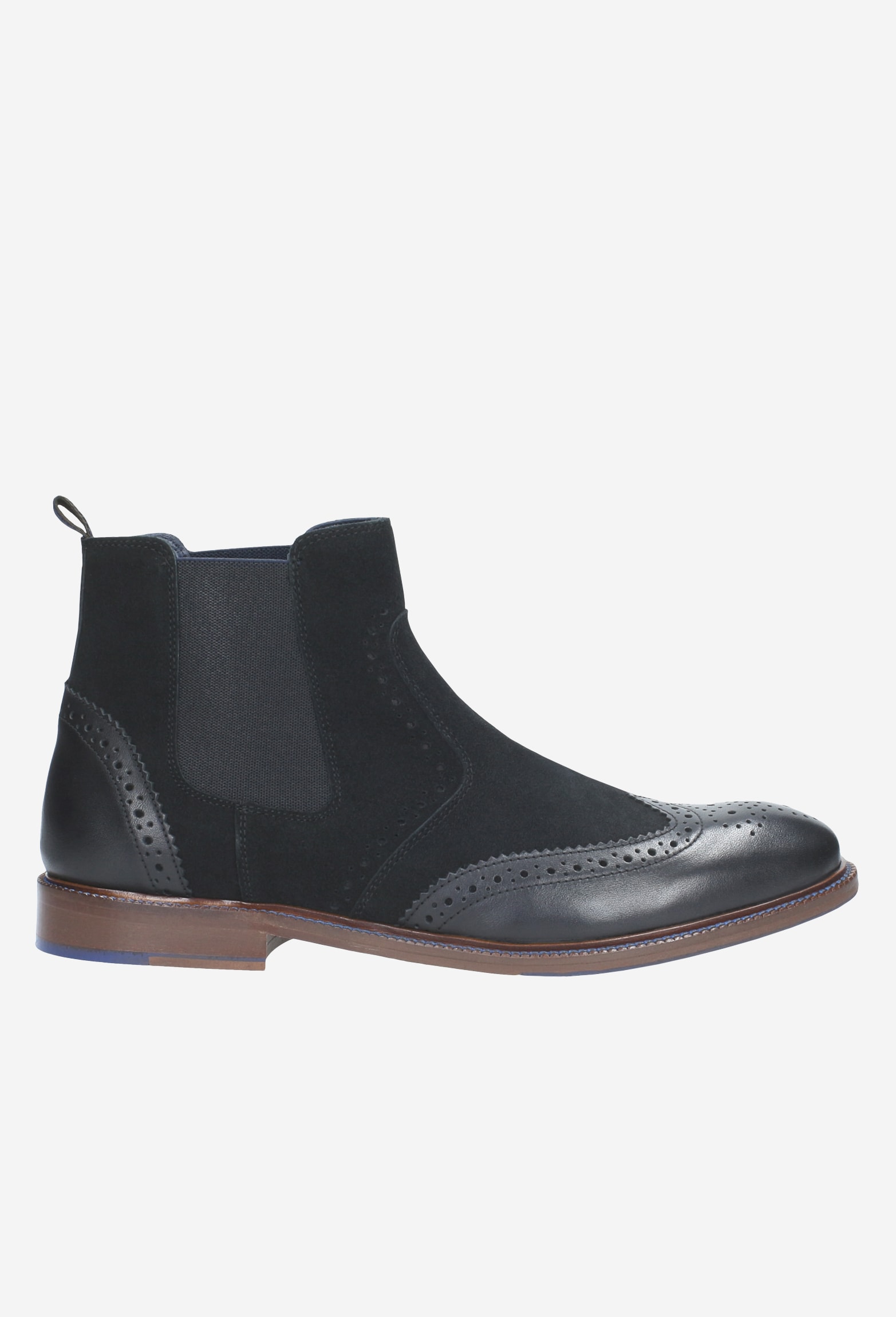 Brązowe botki męskie