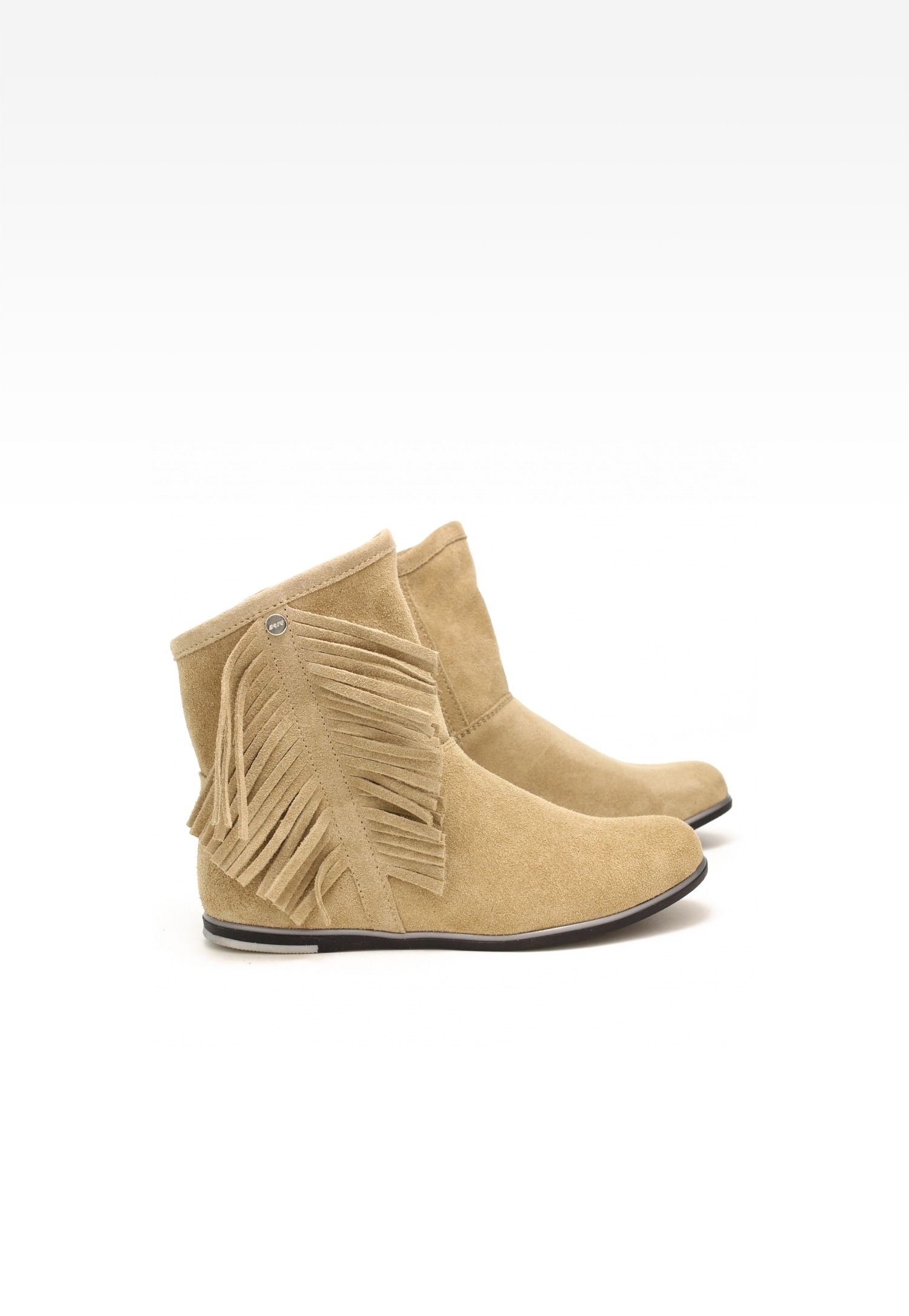 Botki BARTEK 14233017, dla dziewcząt, szary