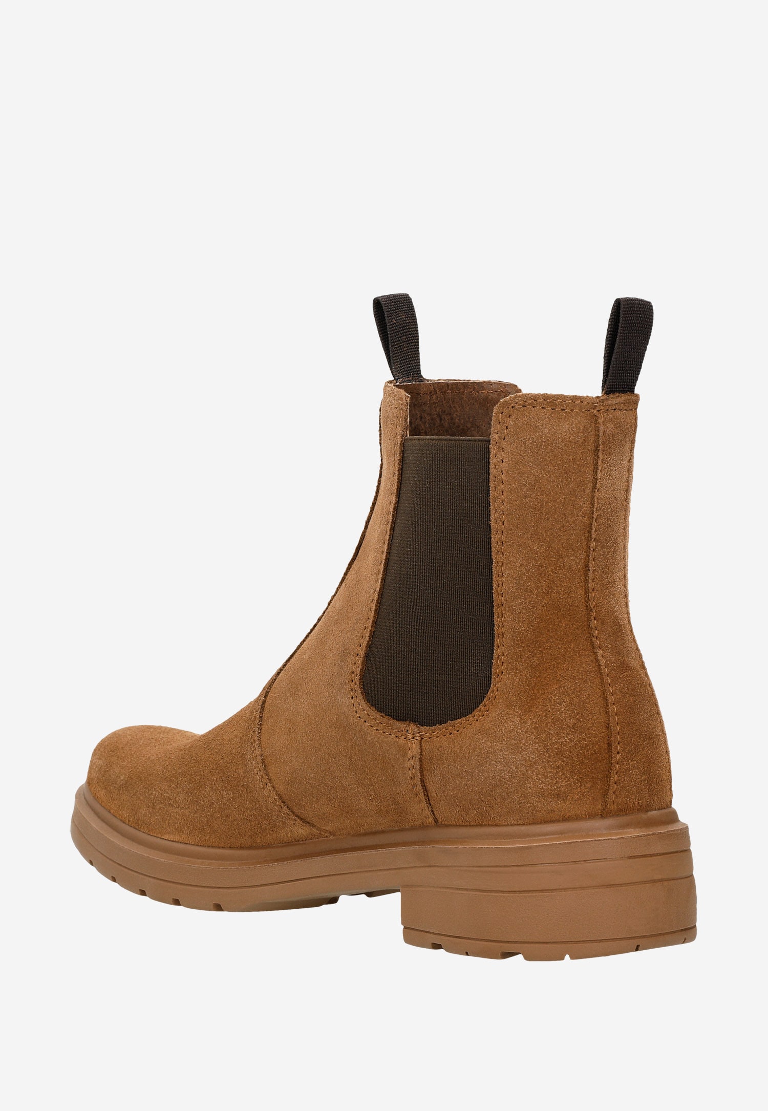 Czarne jesienne sztyblety damskie w stylu miejskim