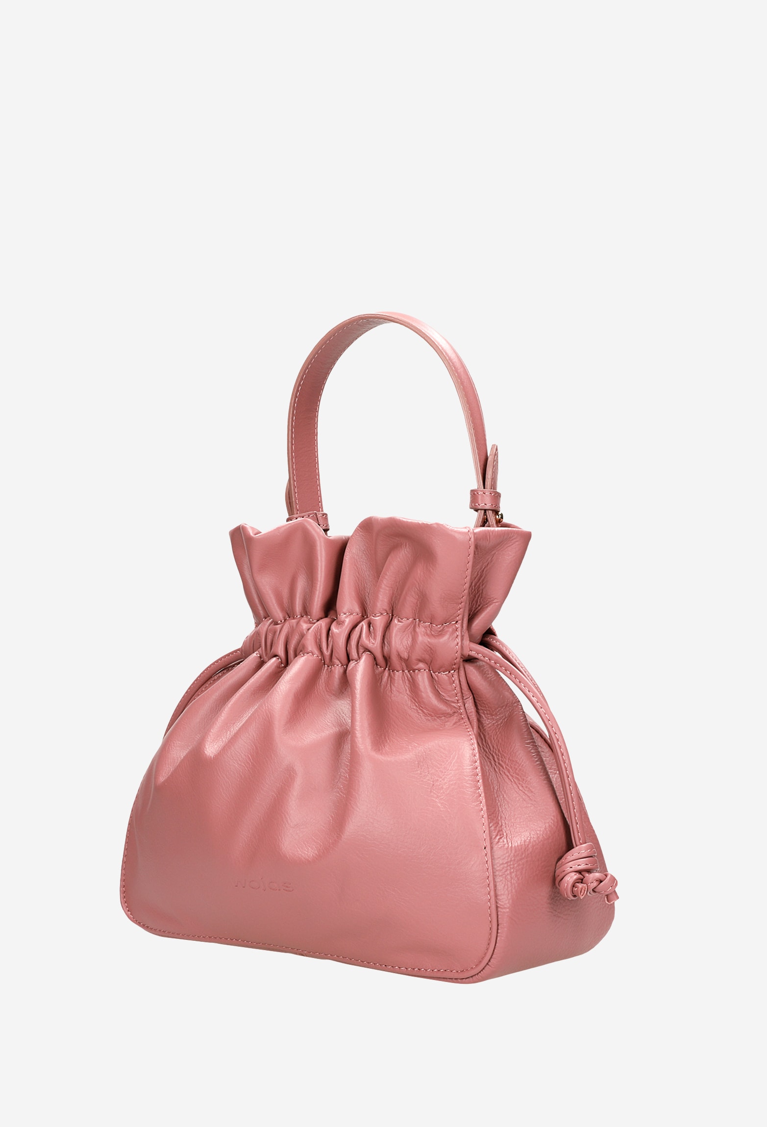 Fioletowa torebka damska typu worek