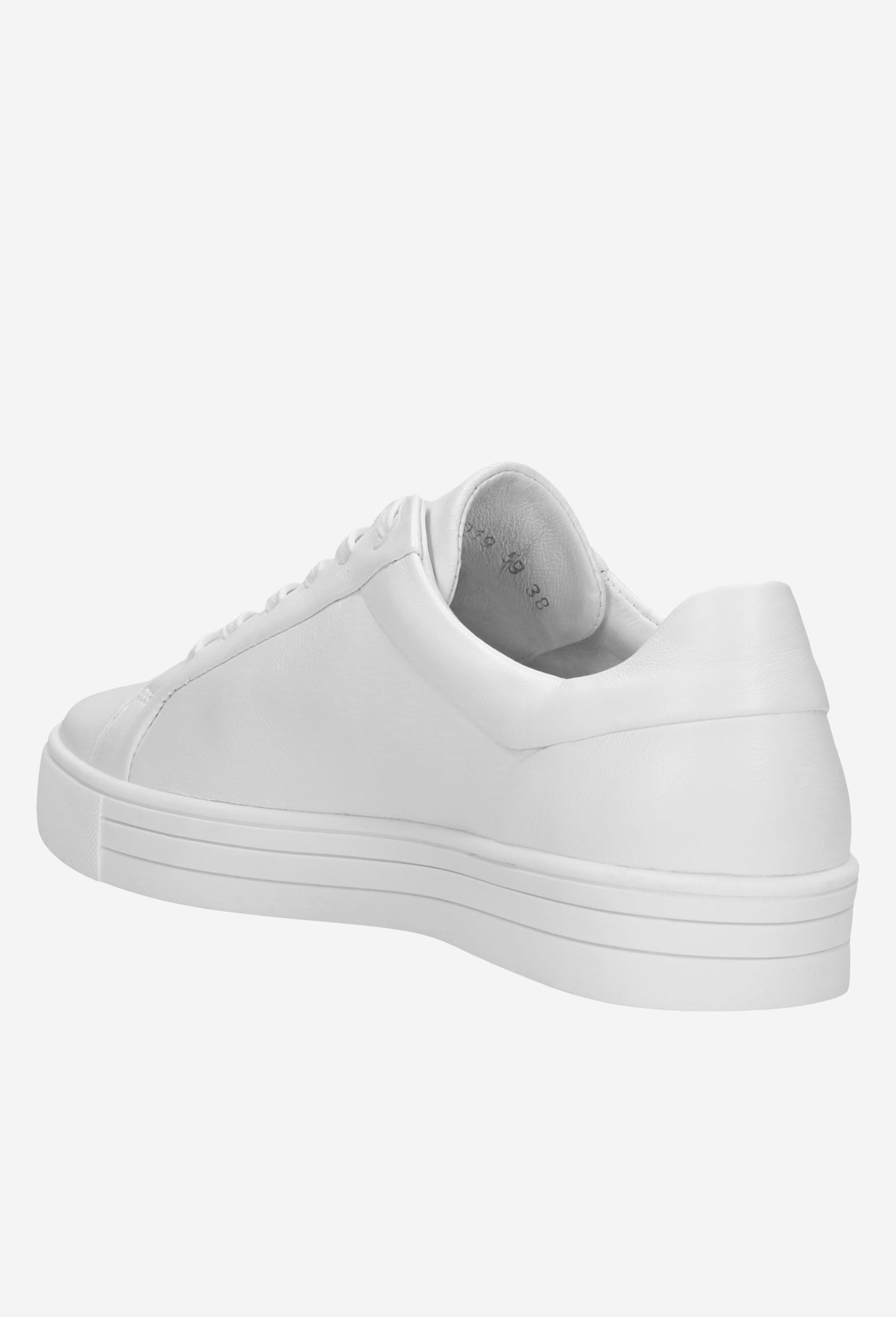 Czarne casualowe trampki damskie