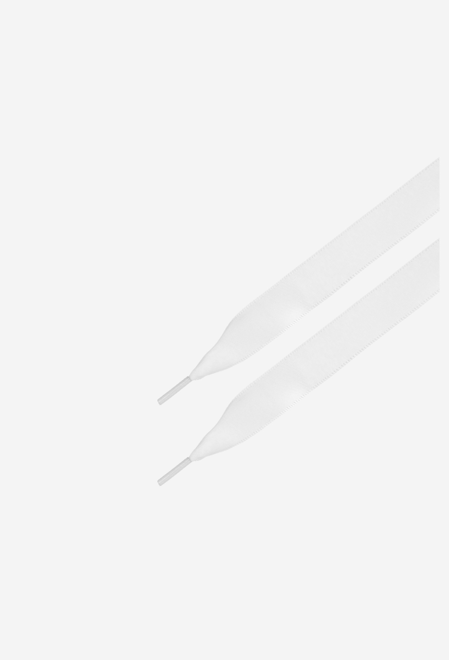 Wojas sznurowadła białe satynowe 130 cm