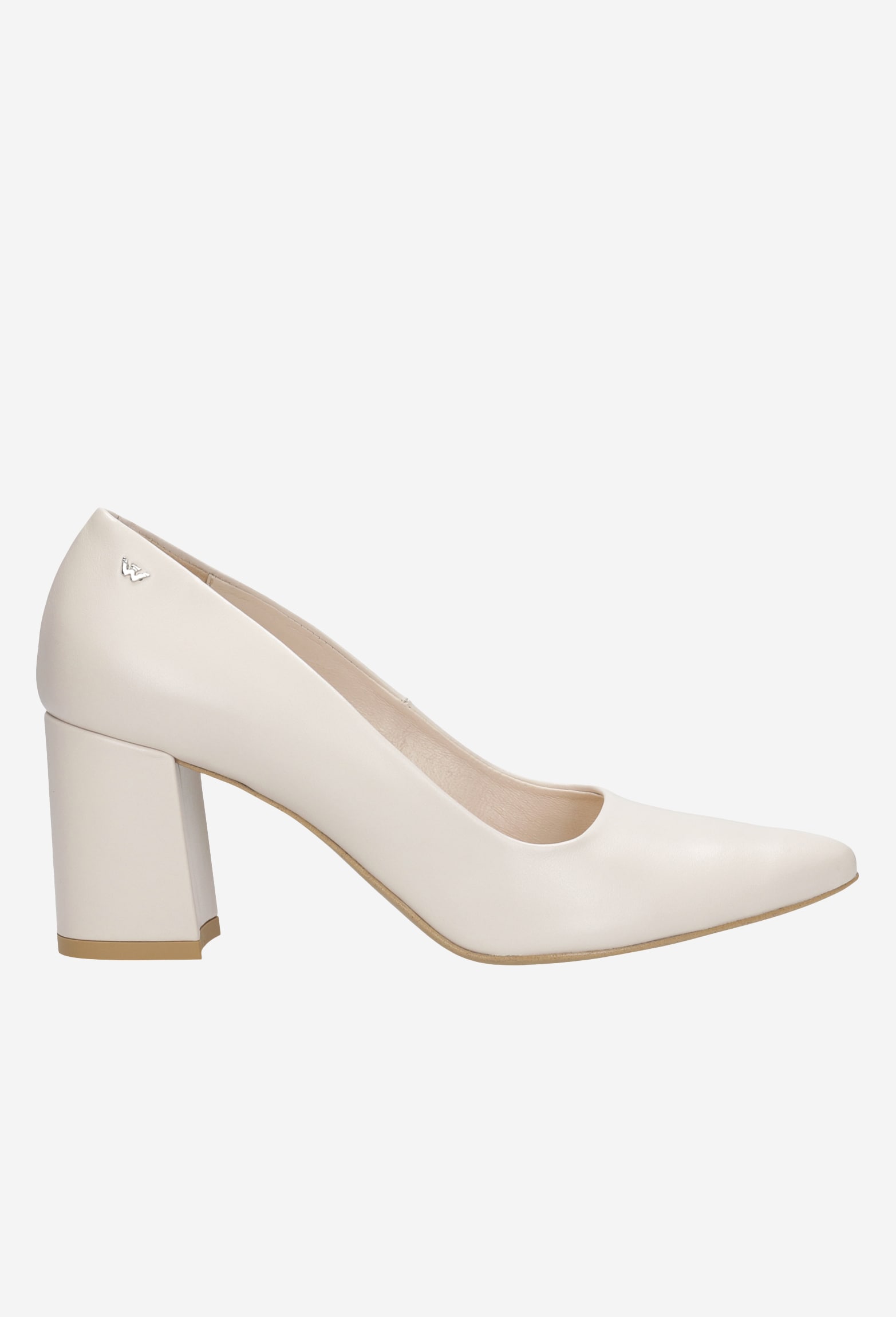 Czarne skórzane czółenka damskie z noskiem w szpic