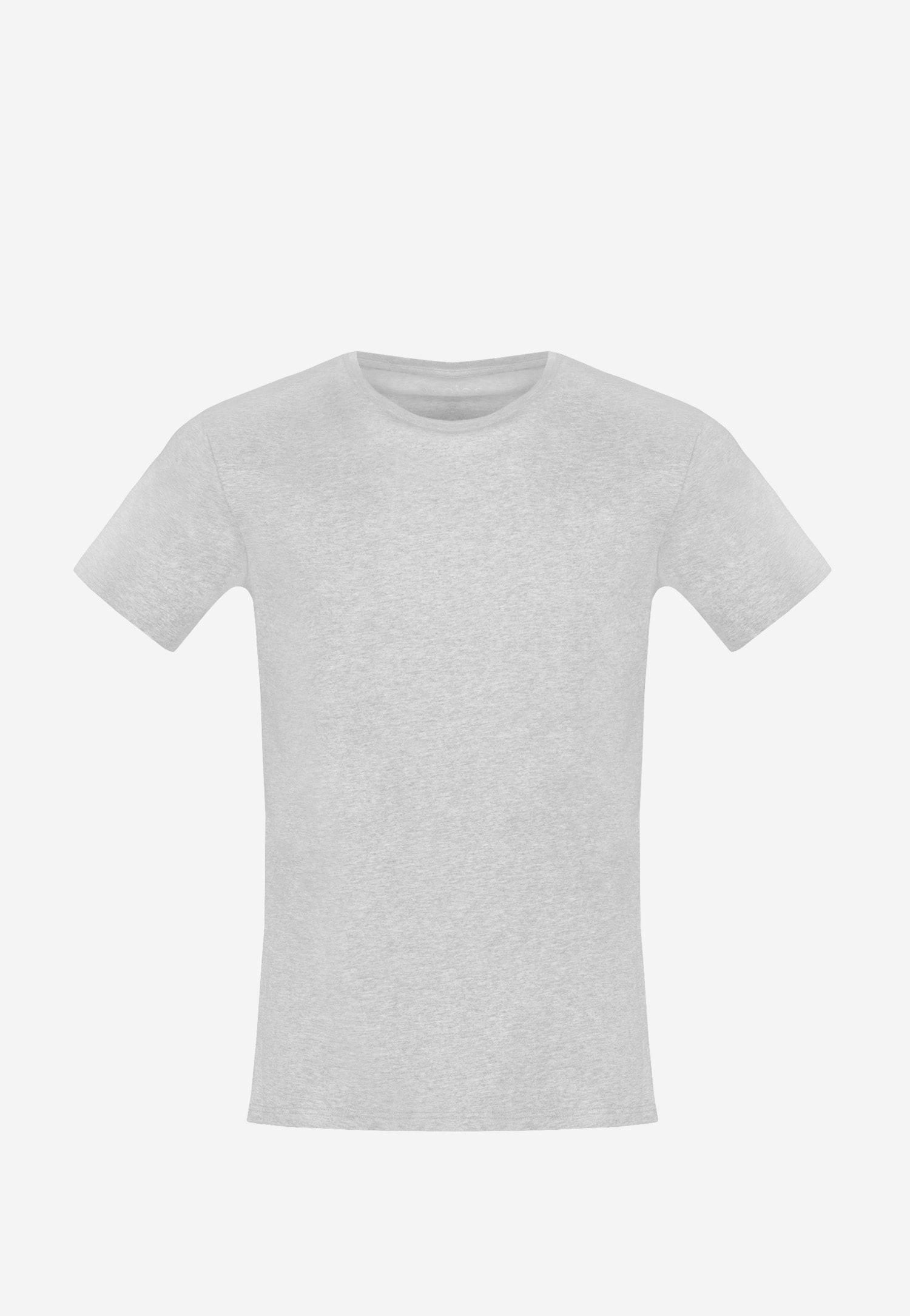 Popielata koszulka męska U