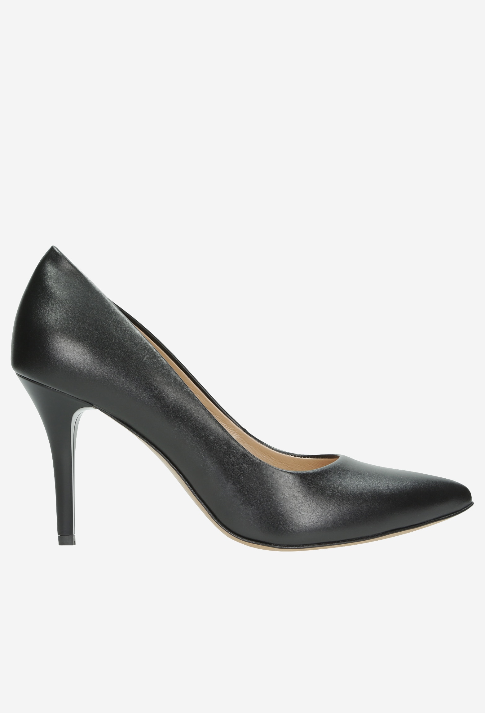 Czarne czółenka damskie