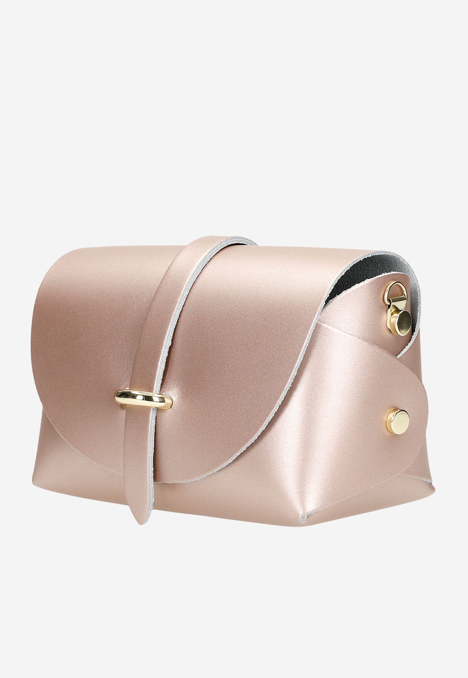 Mała czerwona torebka damska na łańcuszku