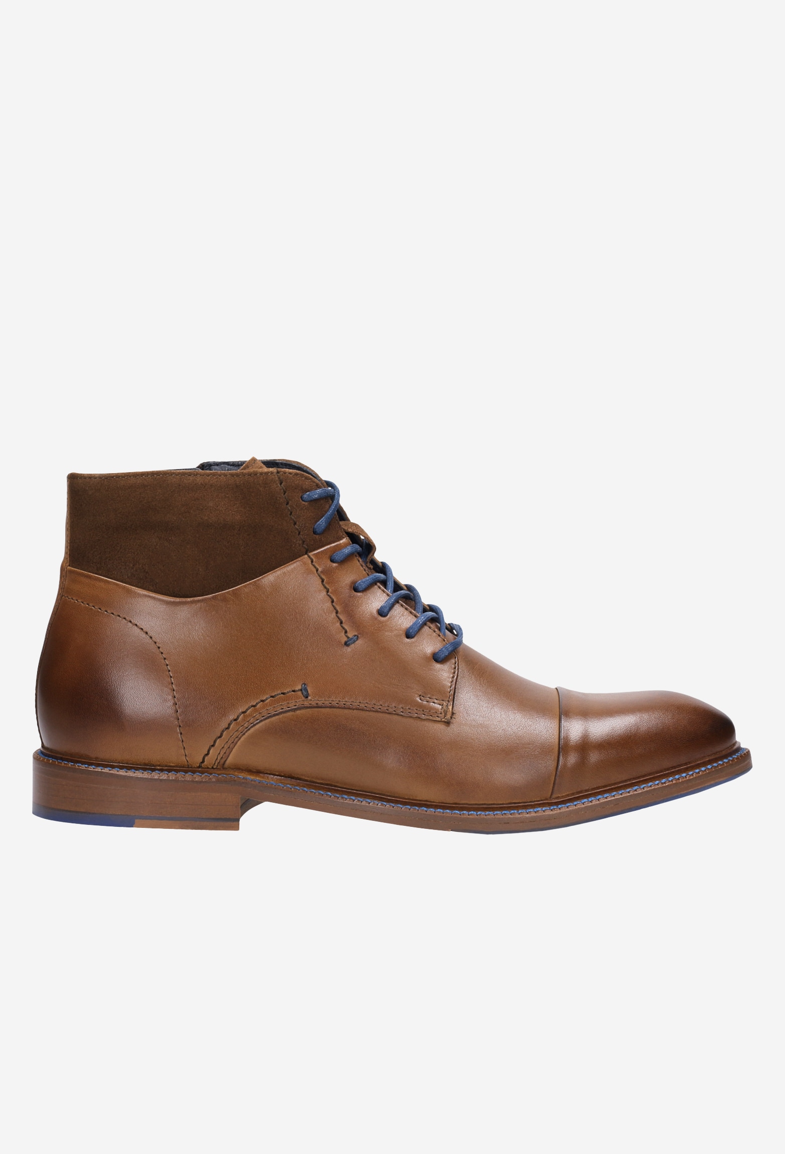 Brązowe trzewiki męskie