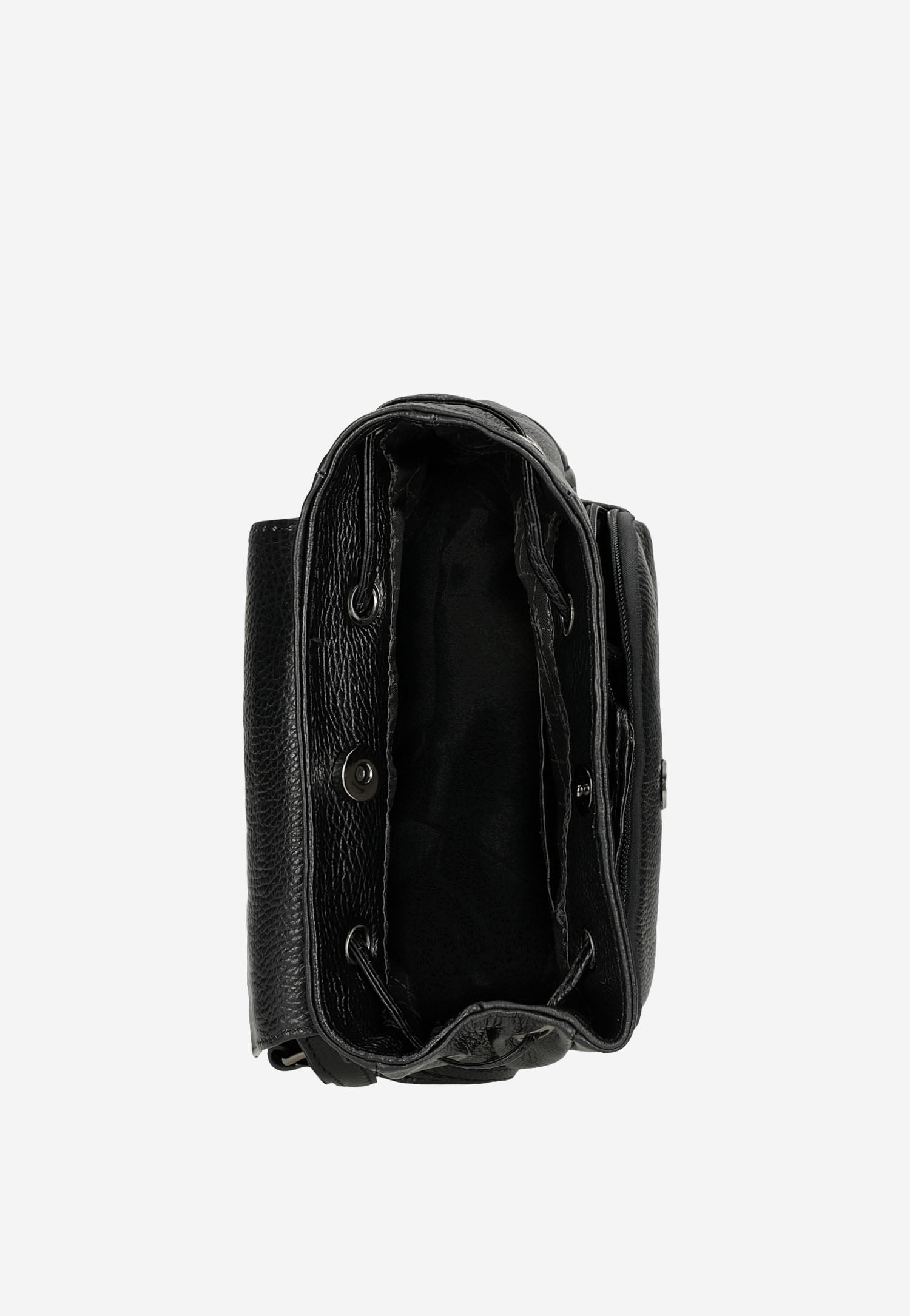 Jasnobrązowy plecak damski ze skóry licowej