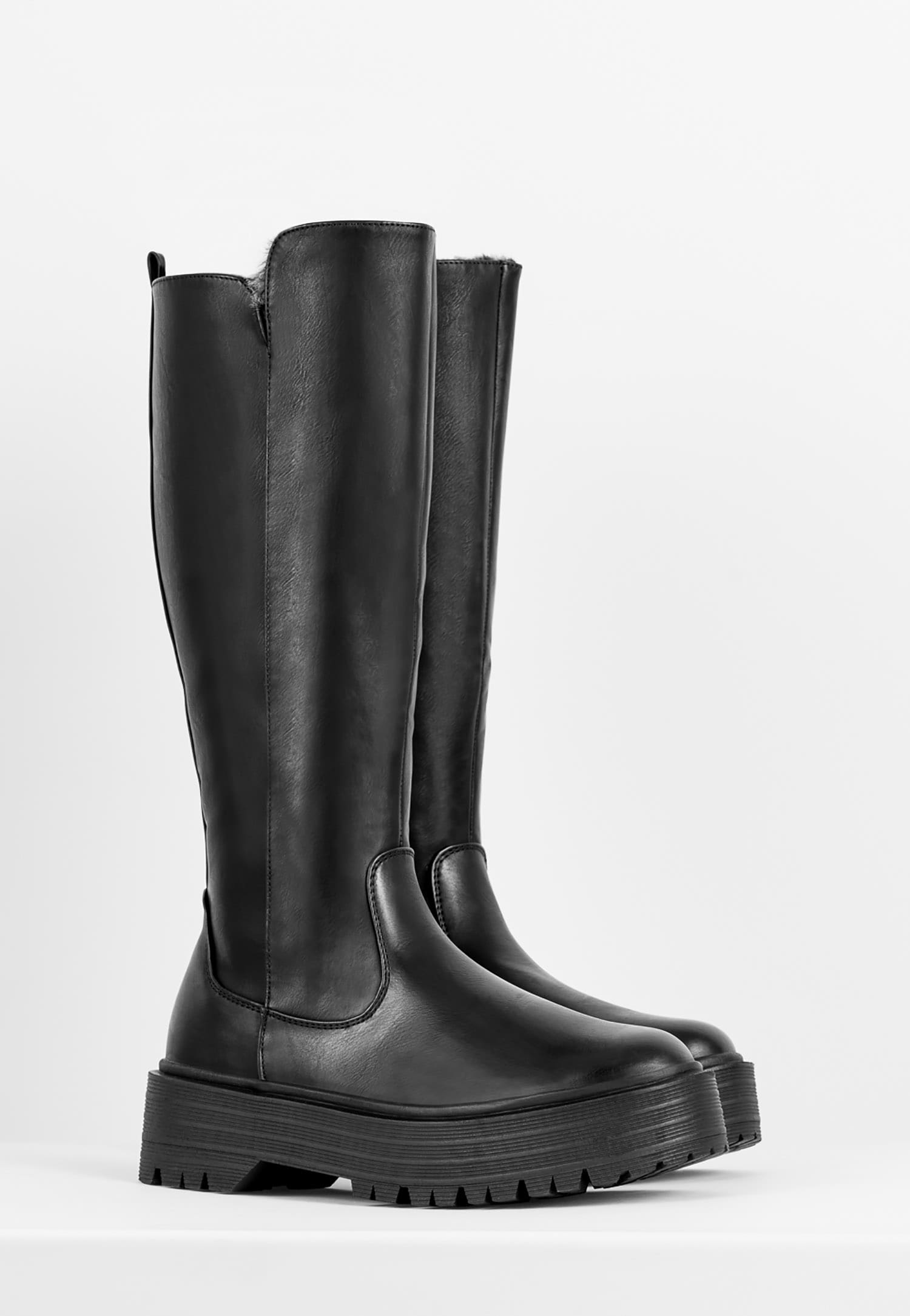 WJS jasnobrązowe kozaki damskie z ociepleniem