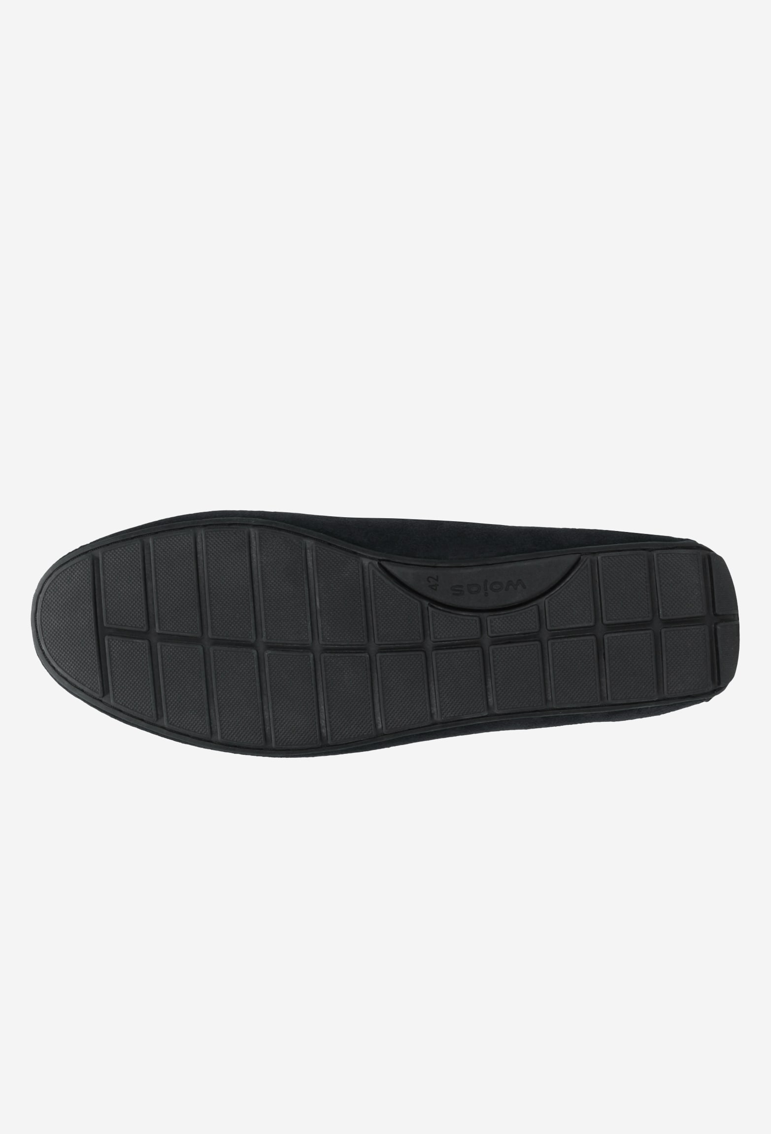 Granatowe klasyczne mokasyny męskie