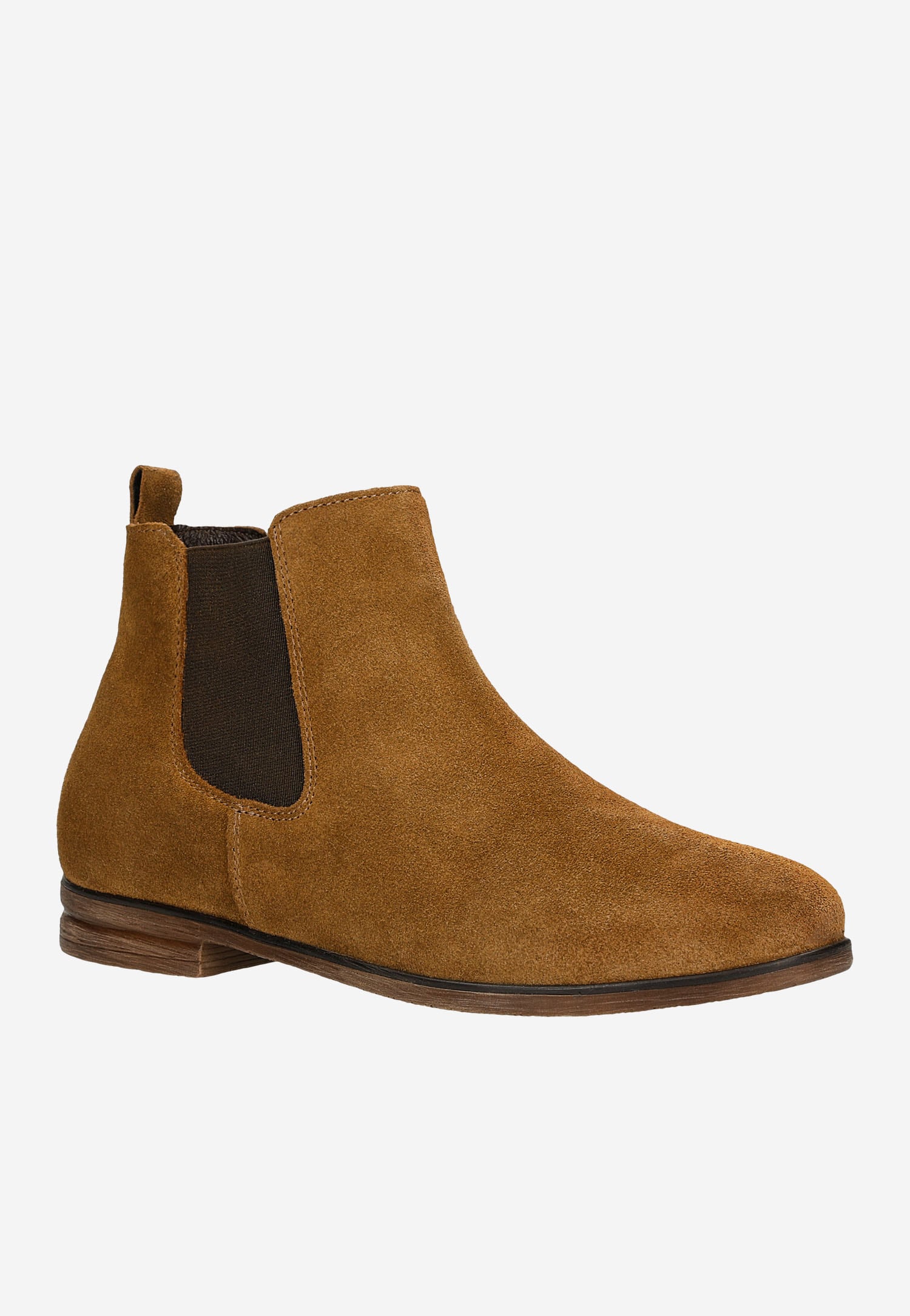 Brązowe botki damskie