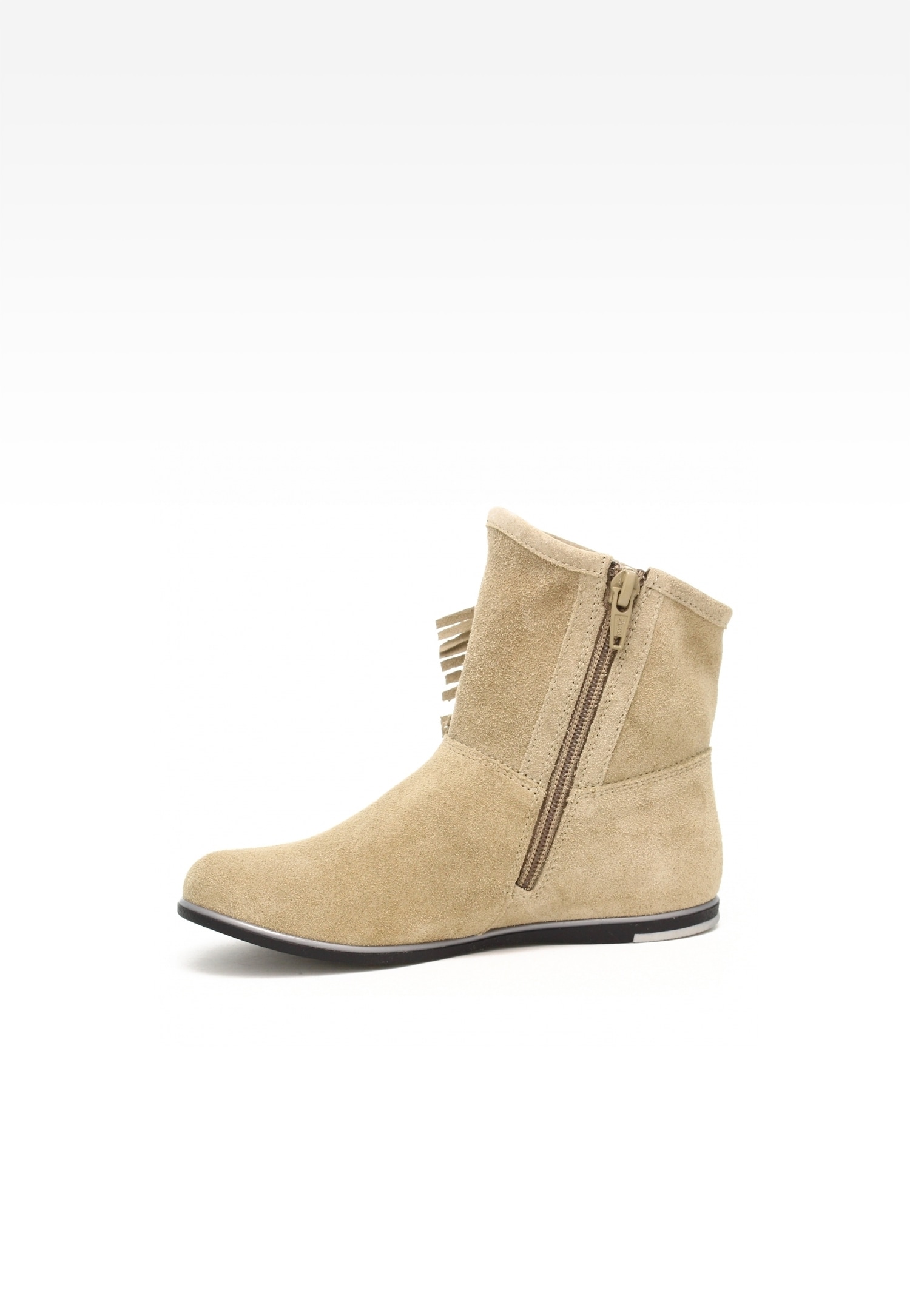 Botki BARTEK 14233017, dla dziewcząt, szary