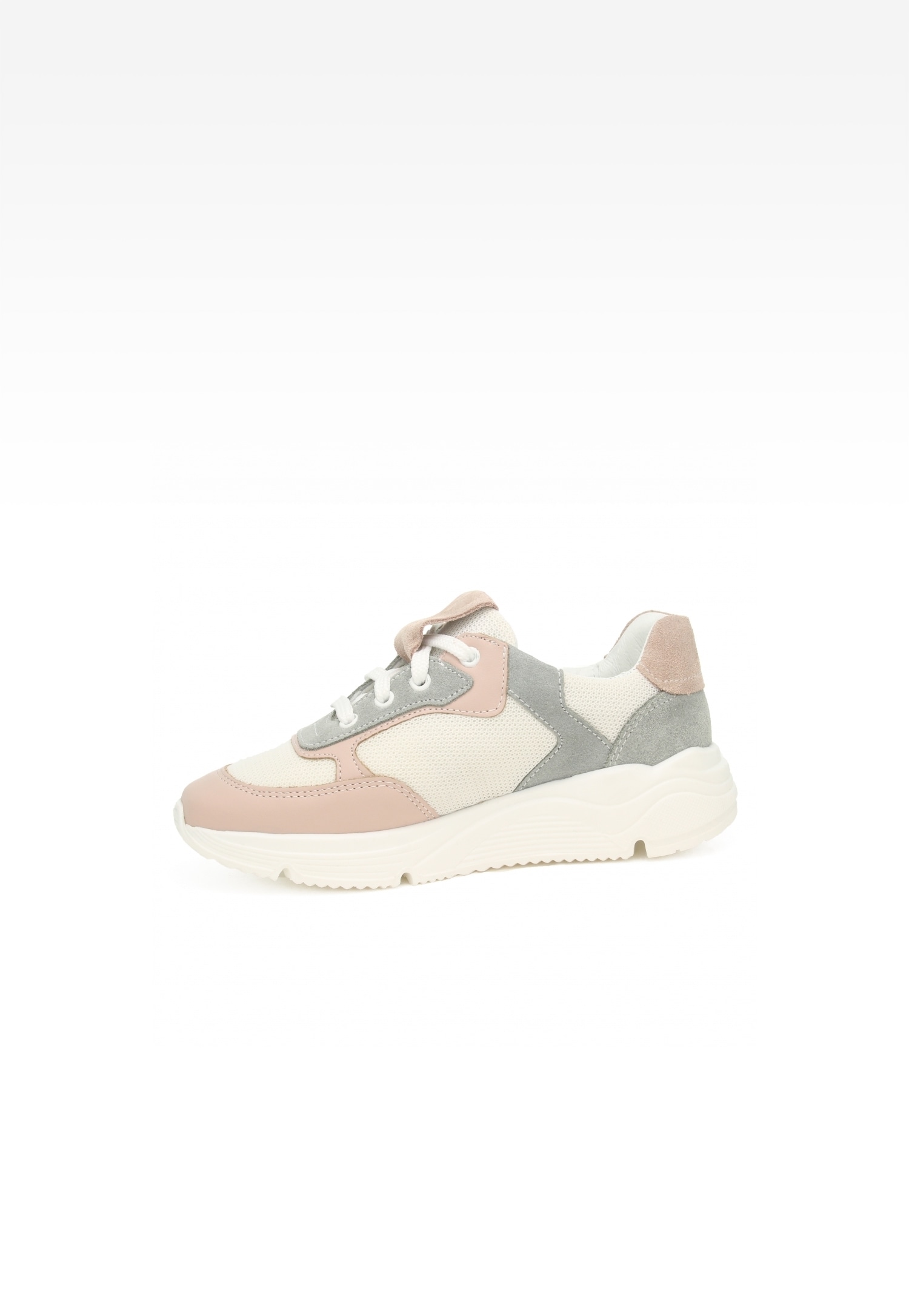 Półbuty Wojas x Bartek 8300275, dla dziewcząt, różowo-szary