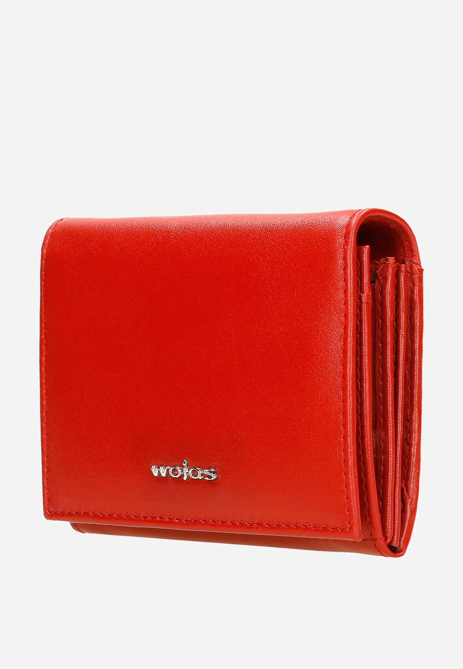 Czarny klasyczny portfel damski ze skóry licowej