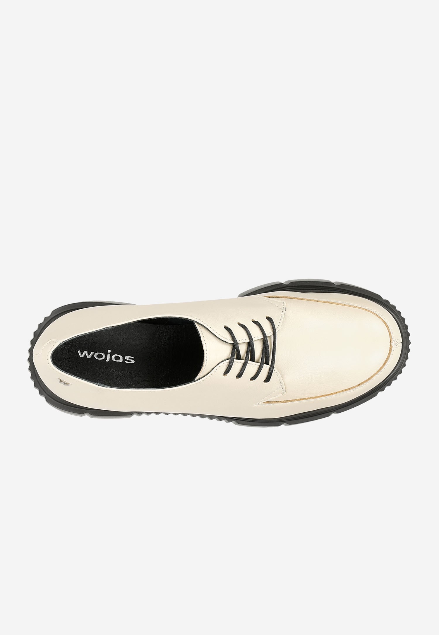 Trampki damskie na platformie w białej odsłonie