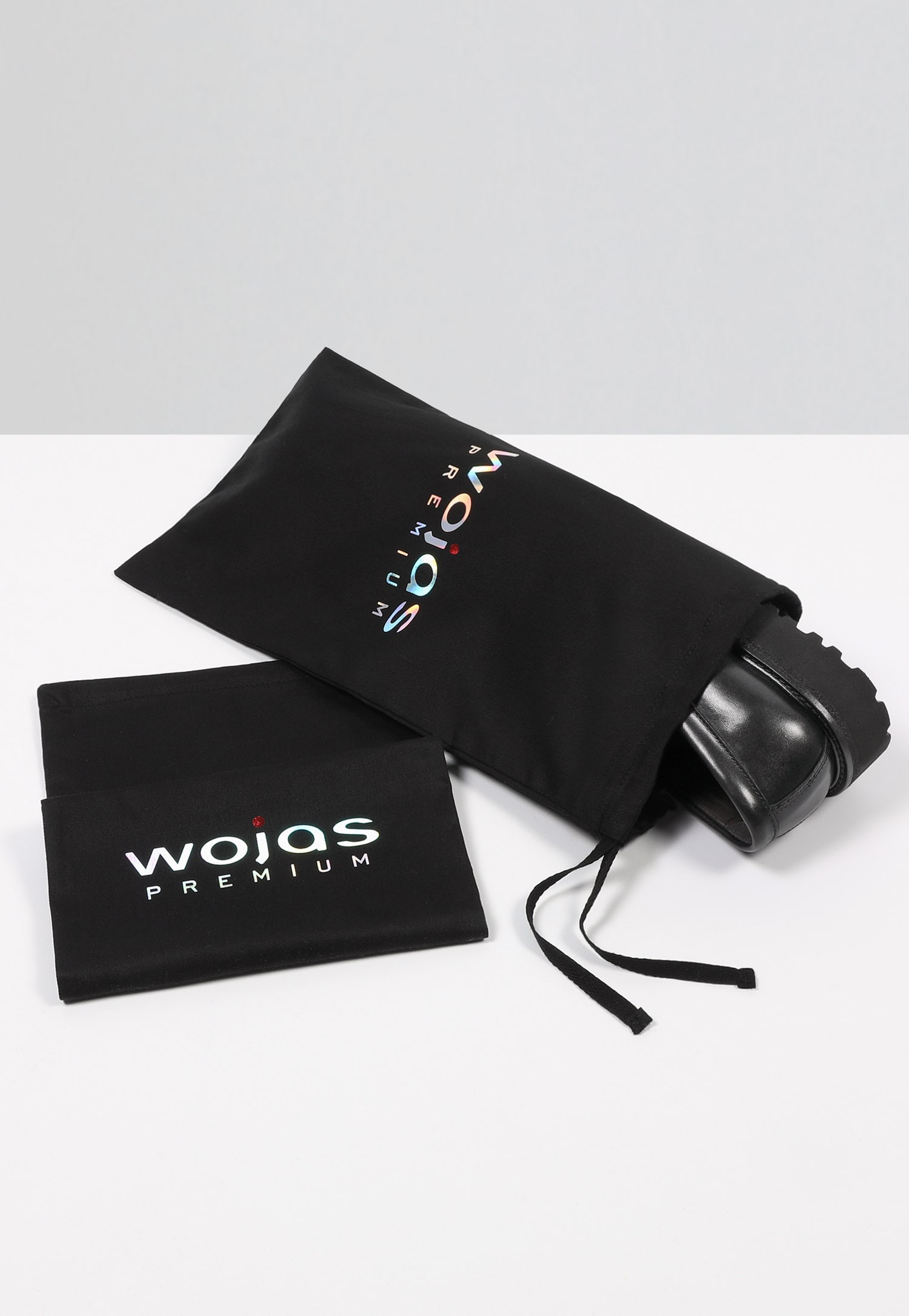 Czarne męskie loafersy PREMIUM