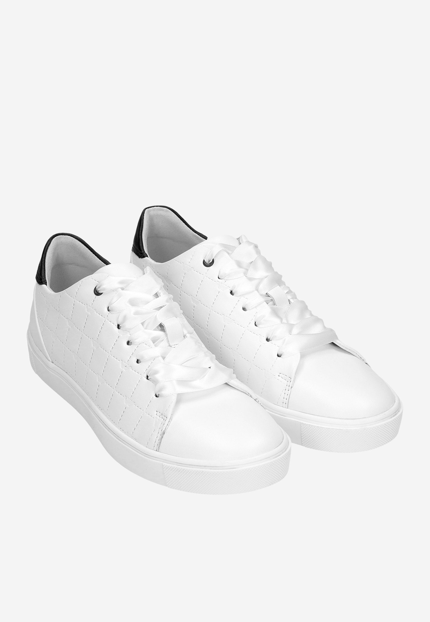 Wojas sznurowadła białe satynowe 100 cm