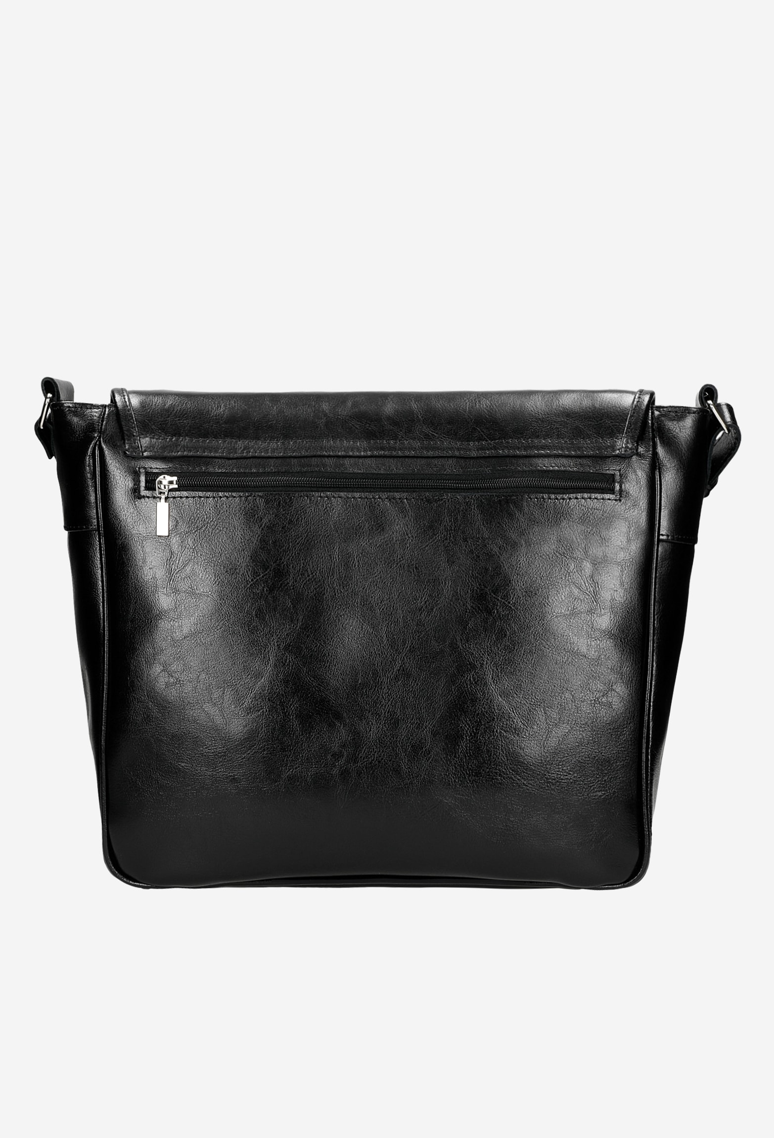 Czarna klasyczna torba męska