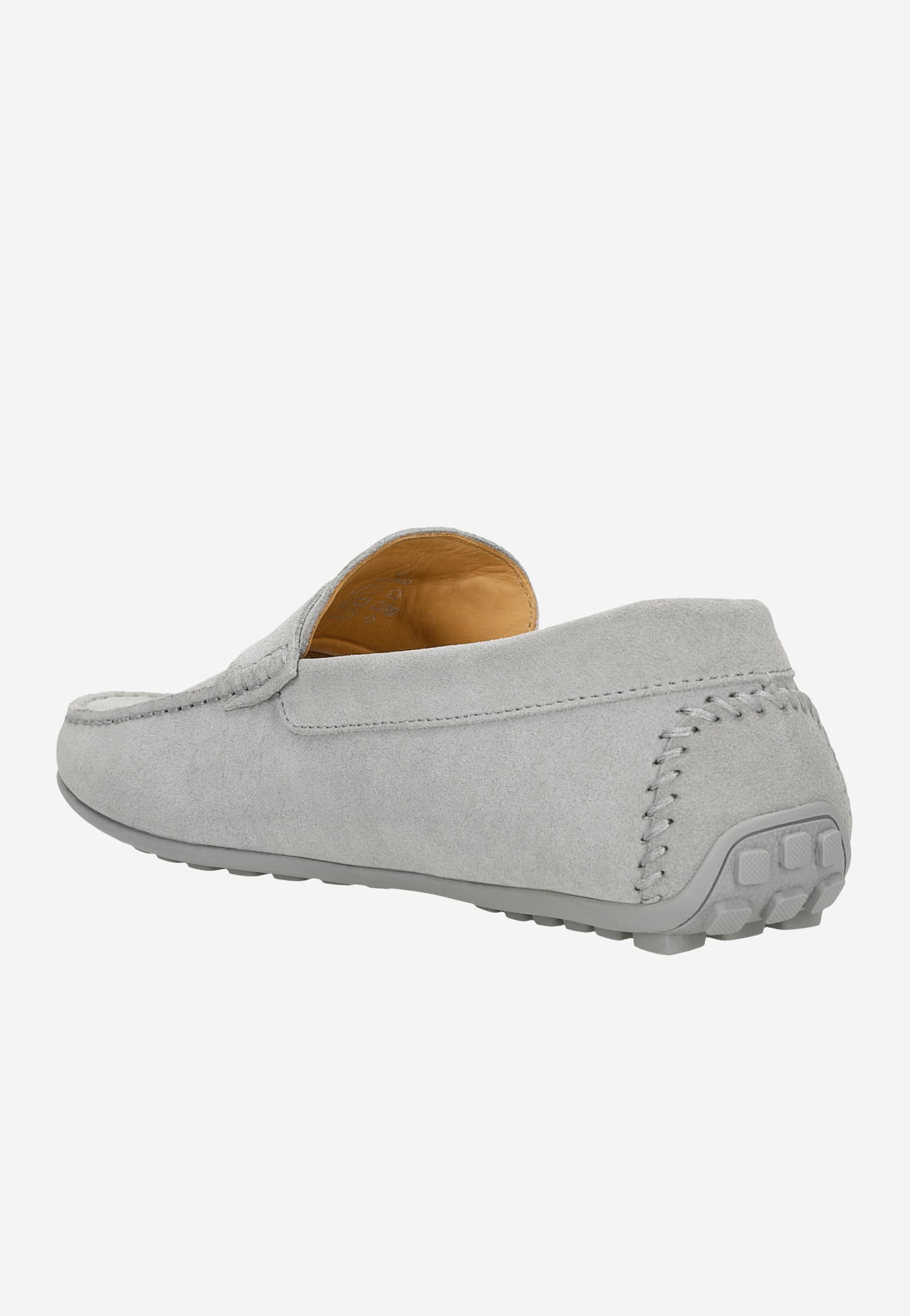 Popielate mokasyny męskie idealne na wiosnę