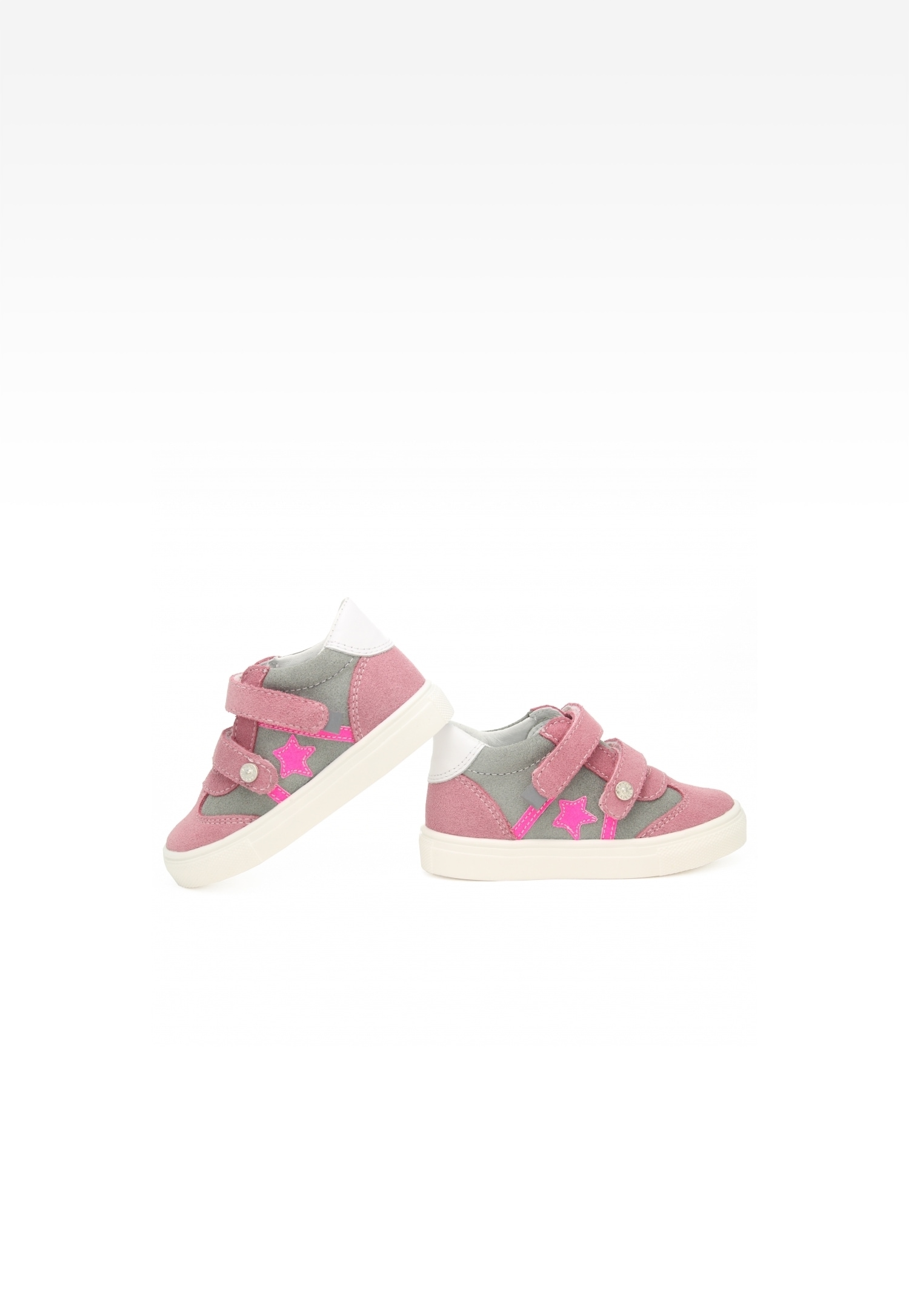 Sneakers BARTEK 114300-10, dla dziewcząt, różowy