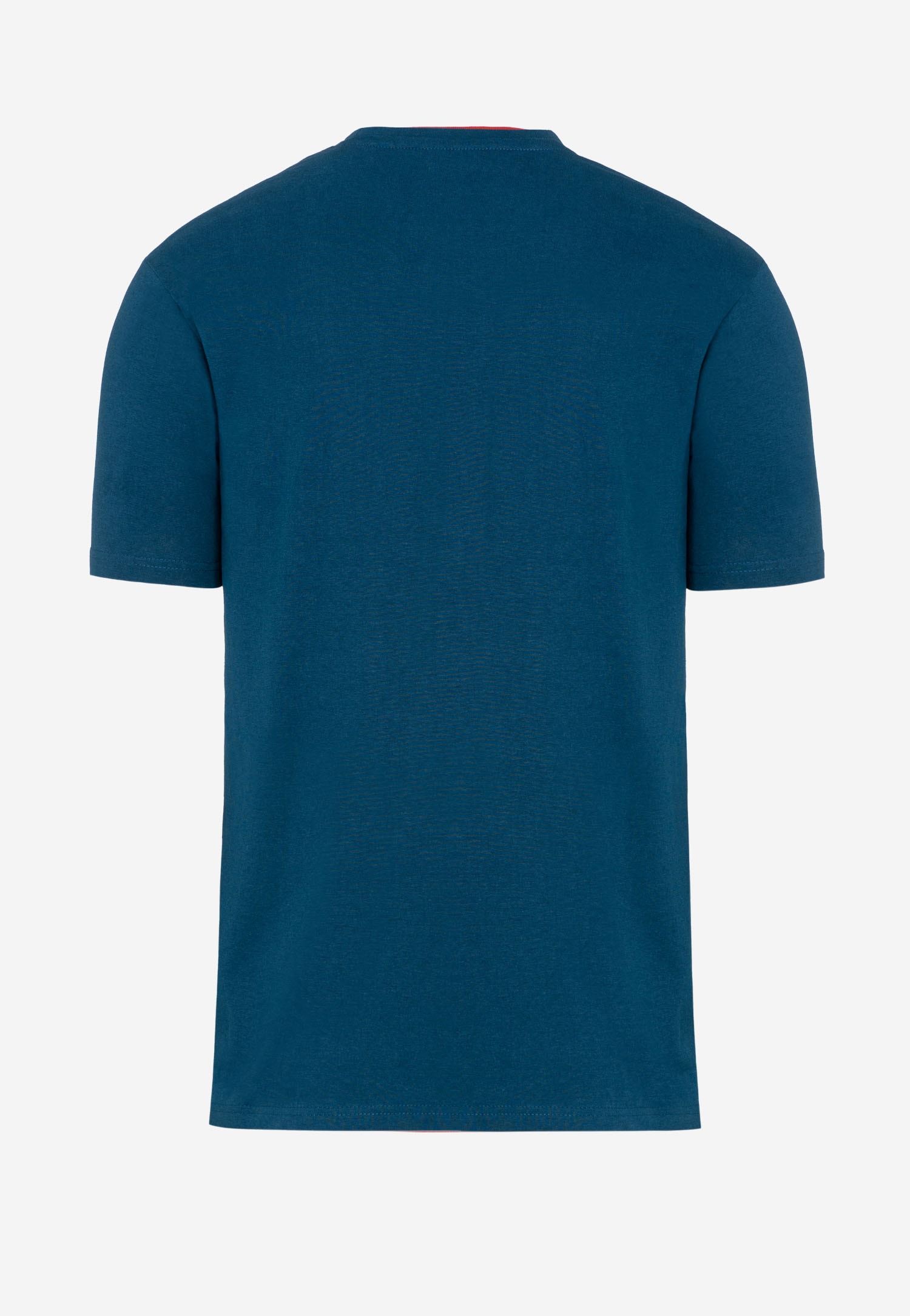 Jasnoniebieski t-shirt męski bawełniany