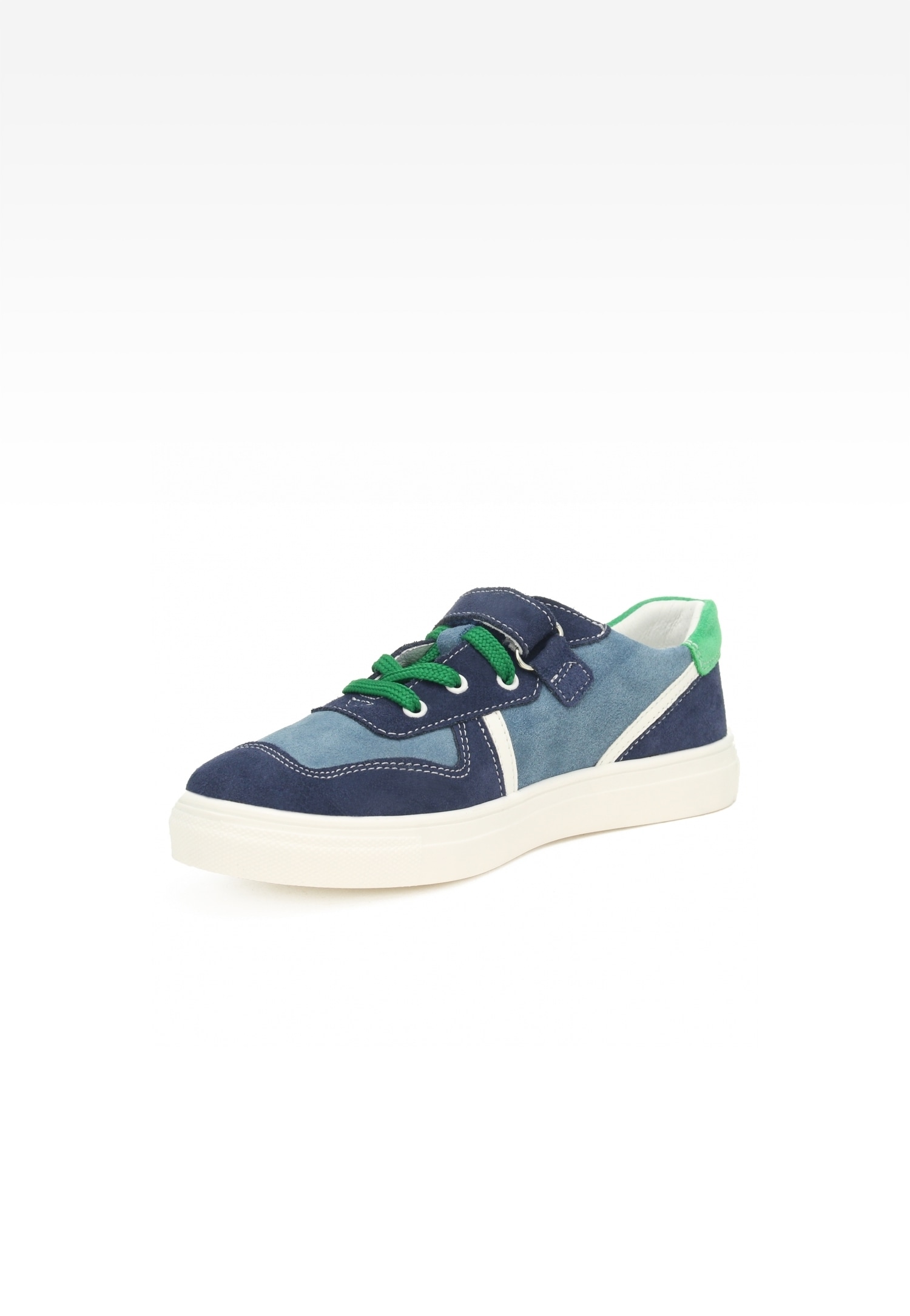 Półbuty BARTEK 18312004, dla chłopców, granatowo-niebieski